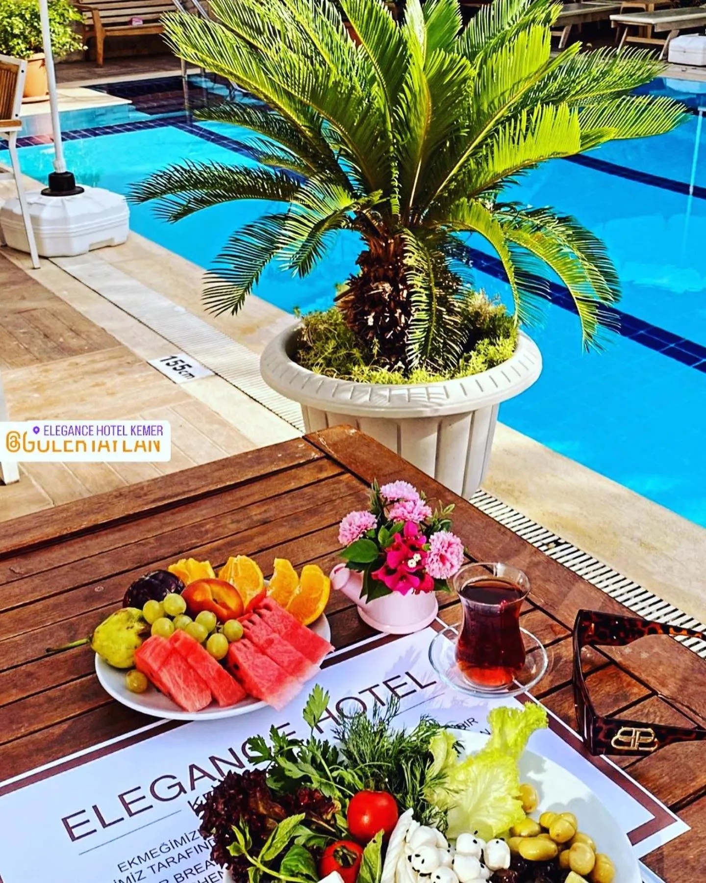 Food and drinks in Elegance Hotel Kemer