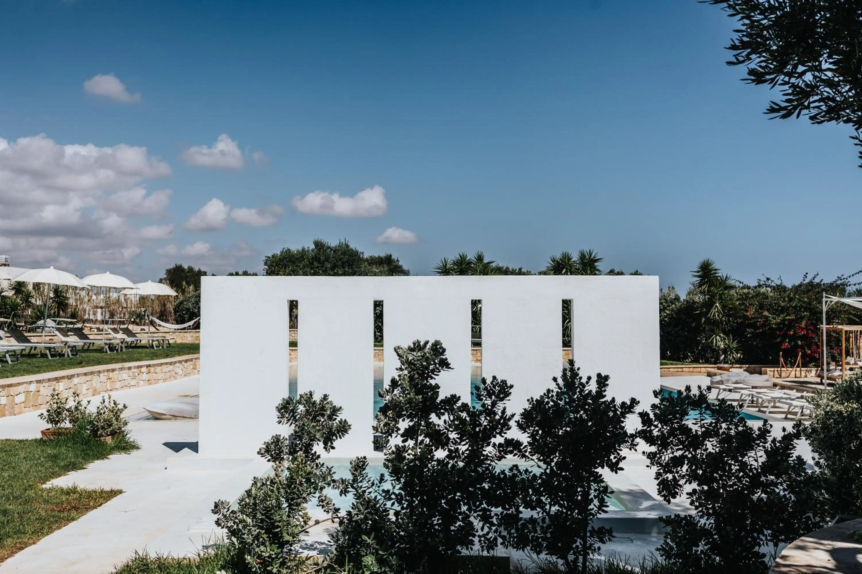 Swimming pool in Masseria Torrepietra