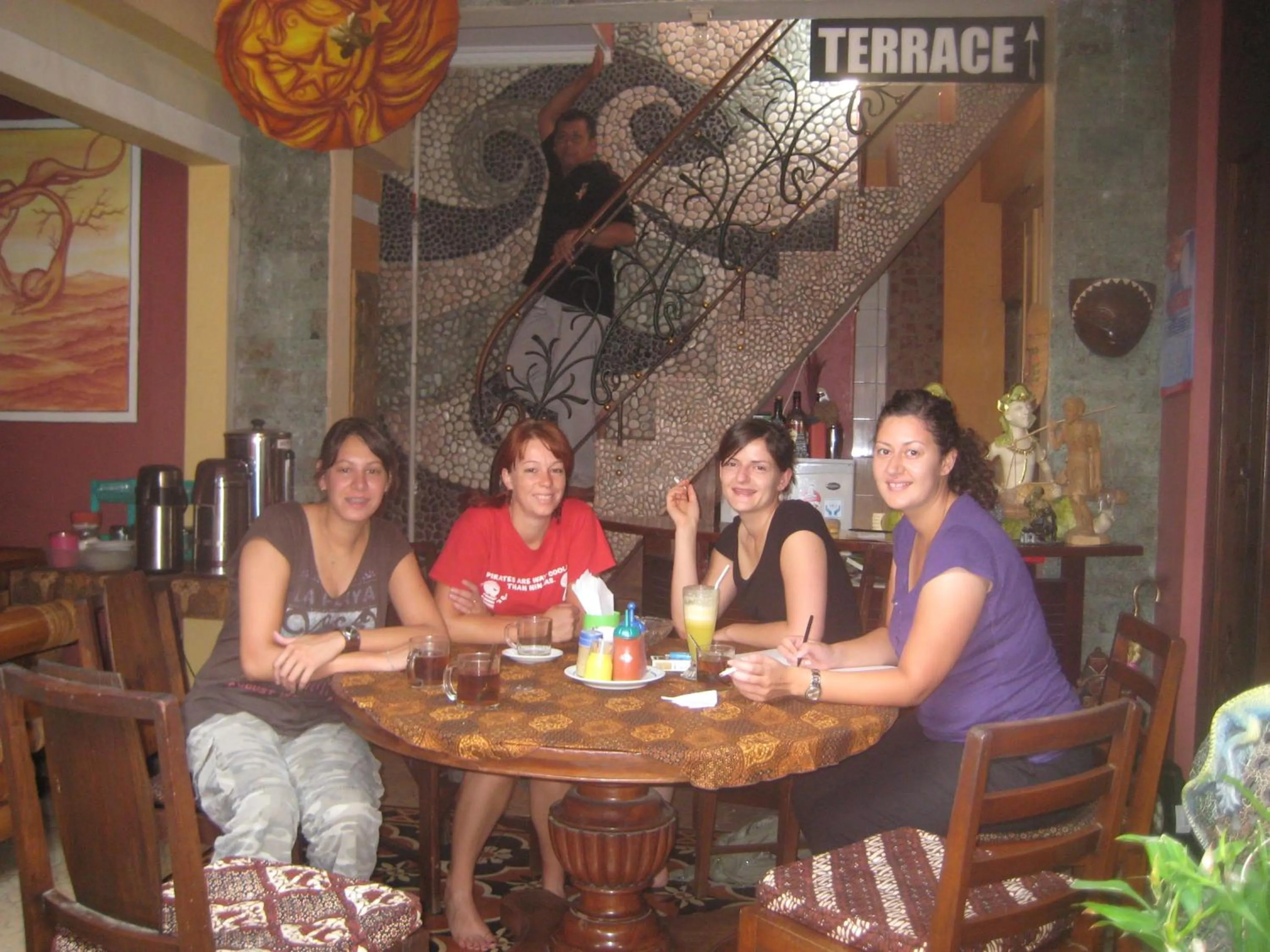 group of guests in Losmen Setia Kawan