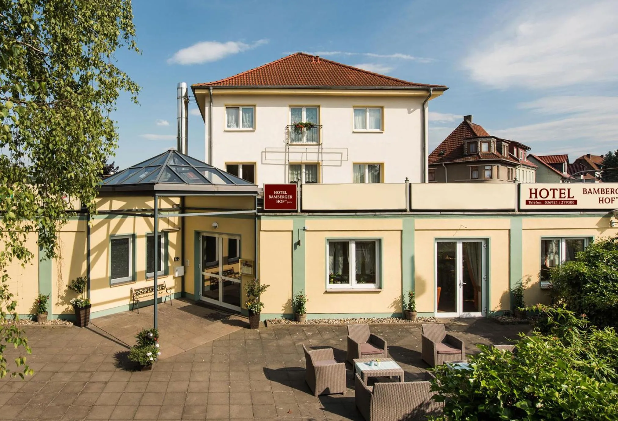 Property building in Hotel Bamberger Hof, garni