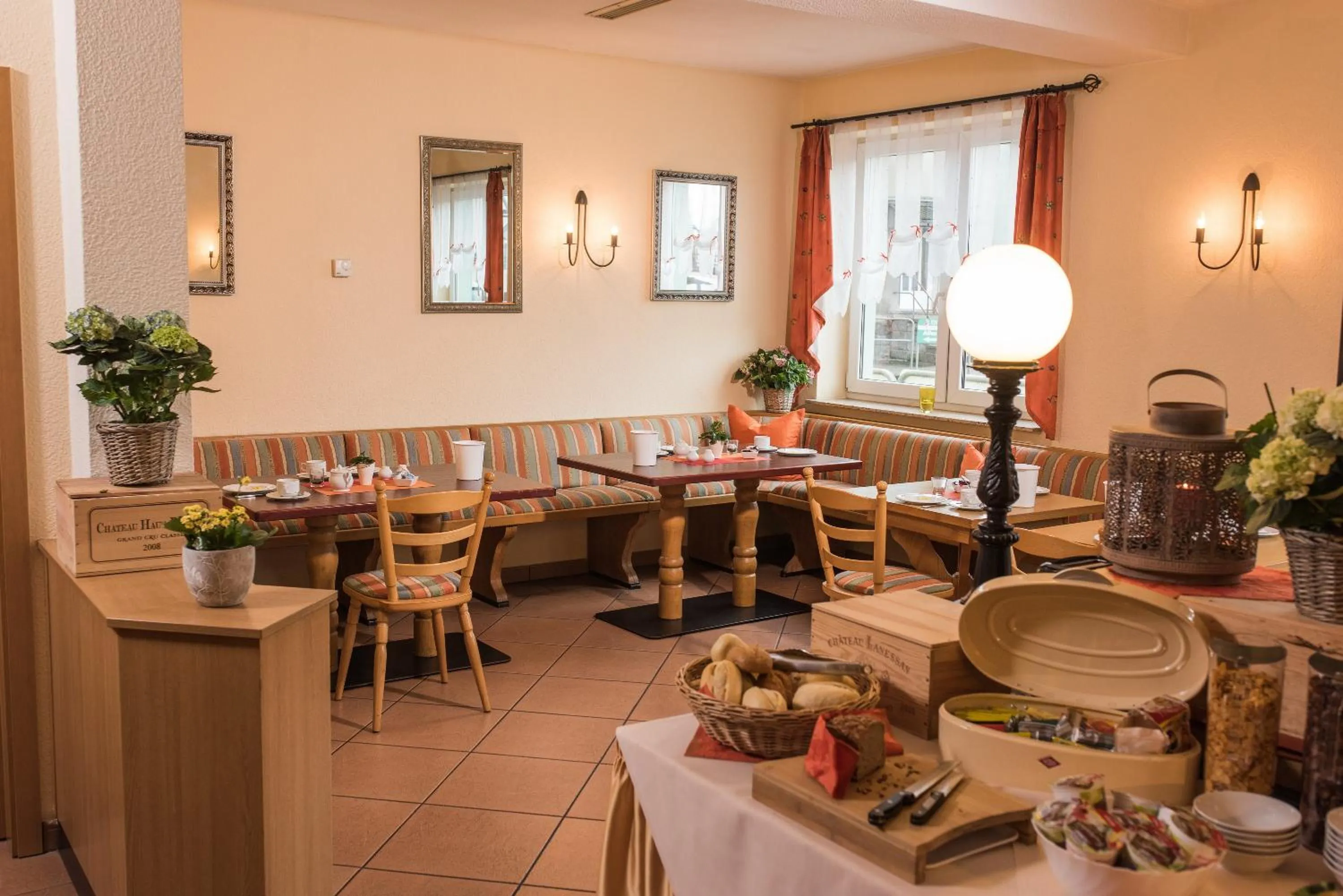 Decorative detail in Hotel Bamberger Hof, garni