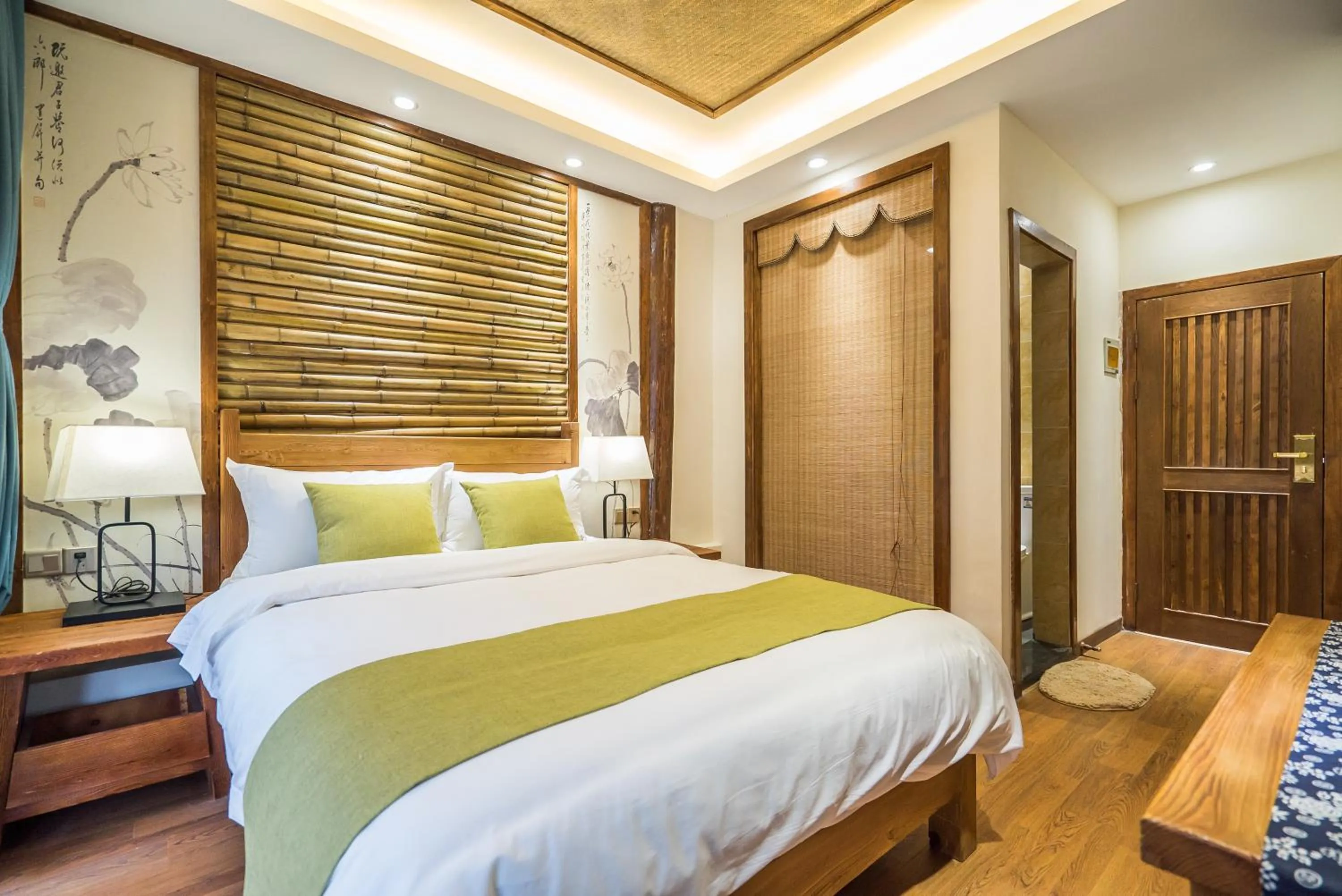 bunk bed, Bed in Lijiang Yue Tu Inn