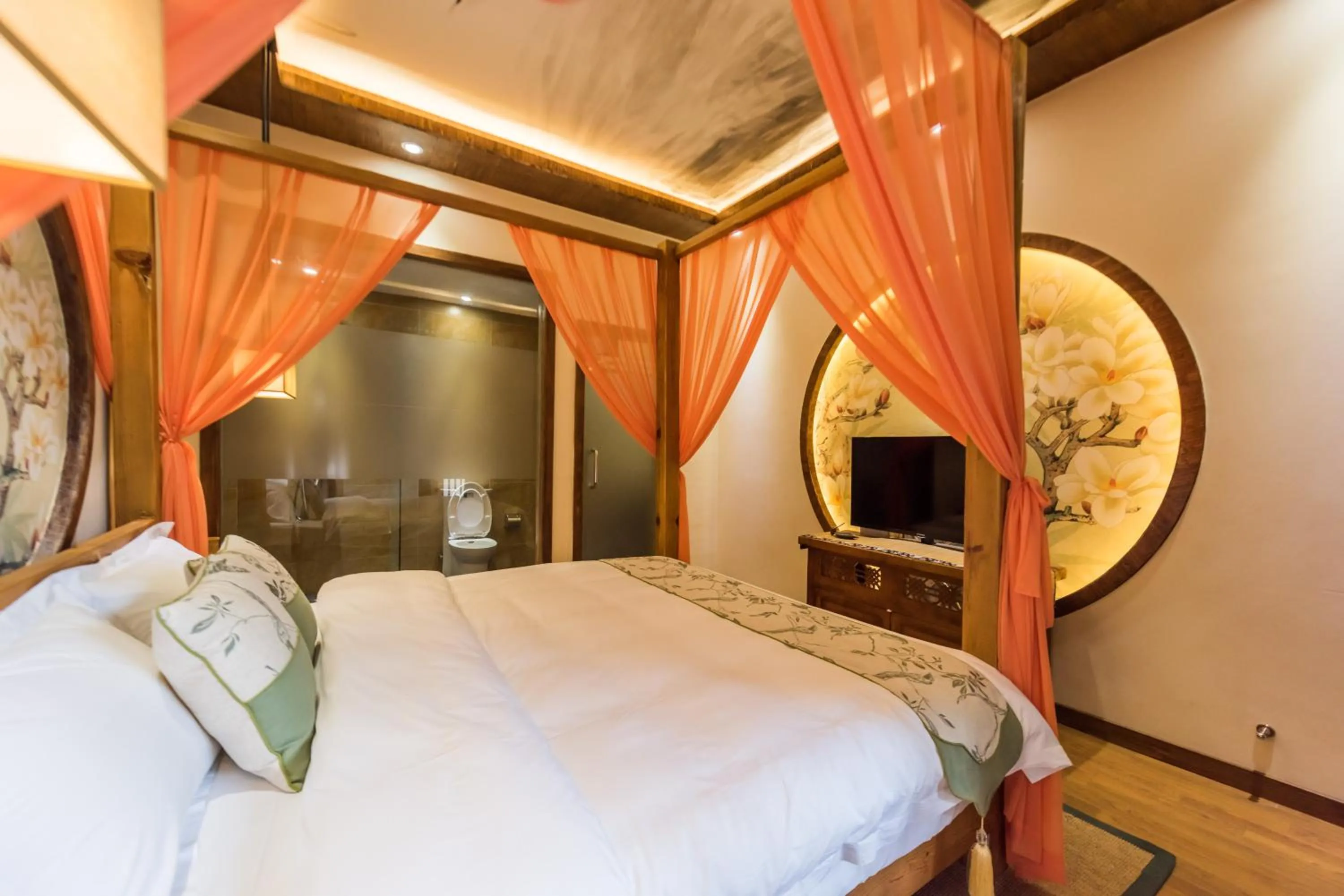 bunk bed, Bed in Lijiang Yue Tu Inn