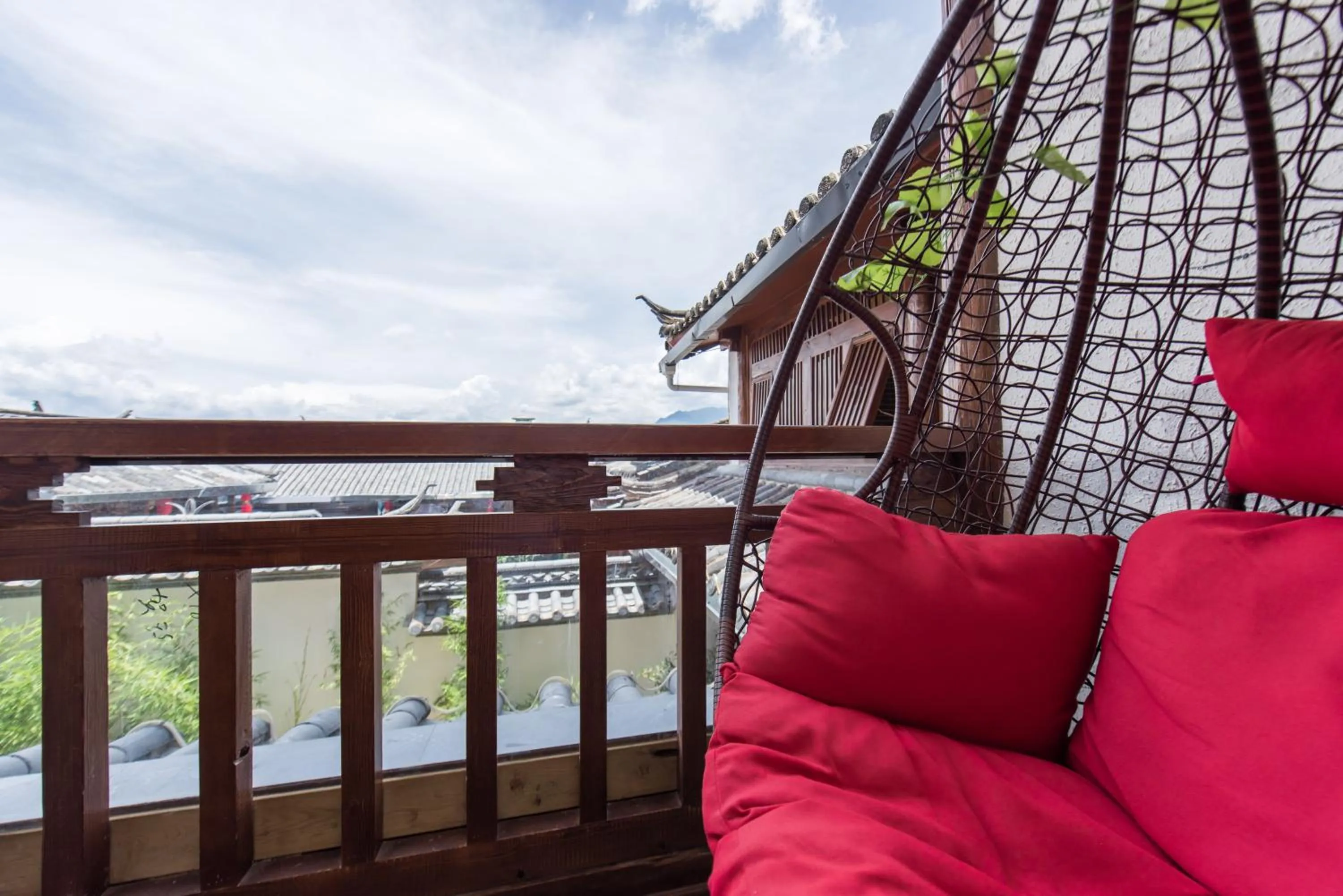 Balcony/Terrace in Lijiang Yue Tu Inn