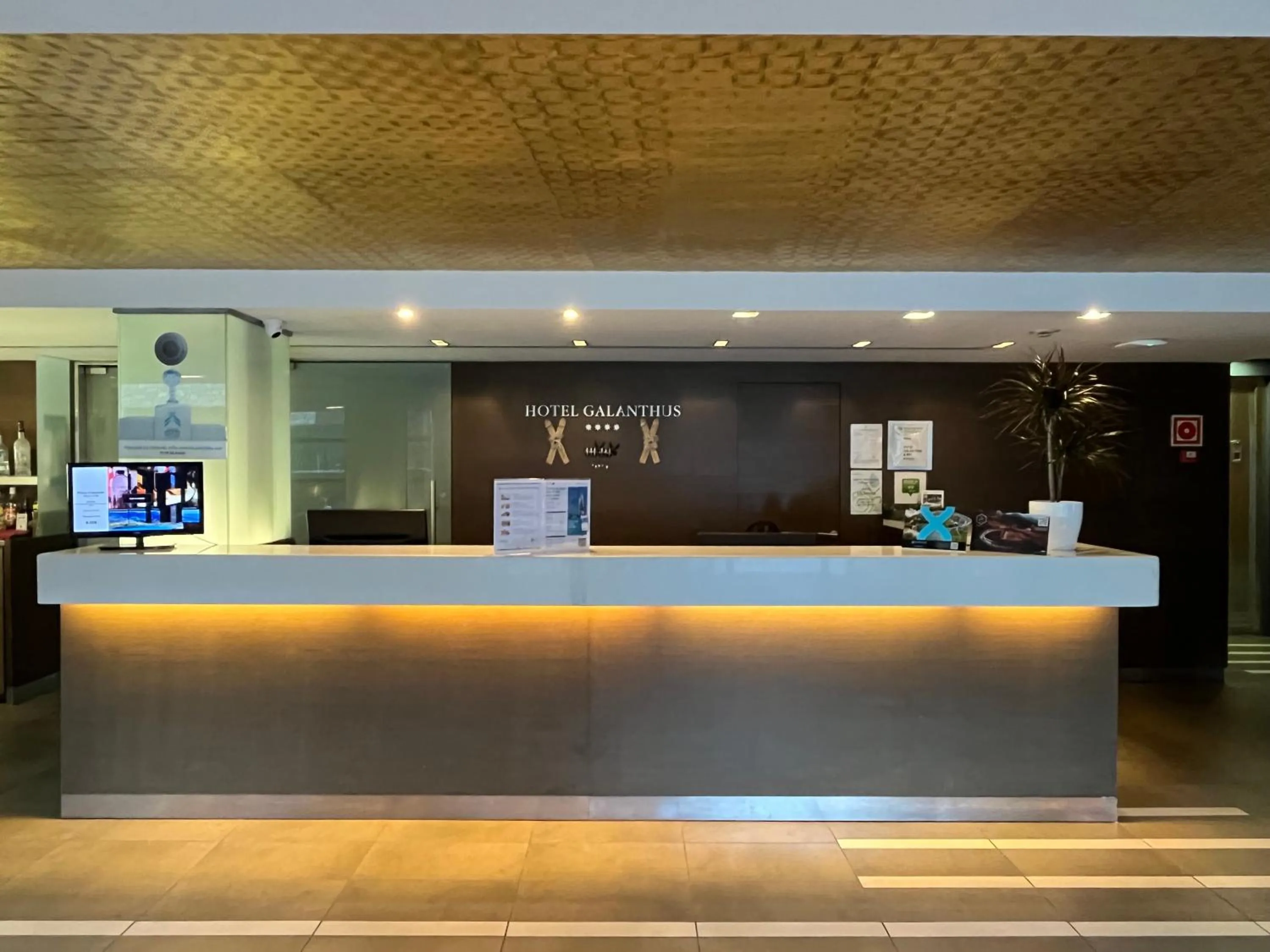 Lobby or reception in Wuau! Hotel Galanthus & Spa