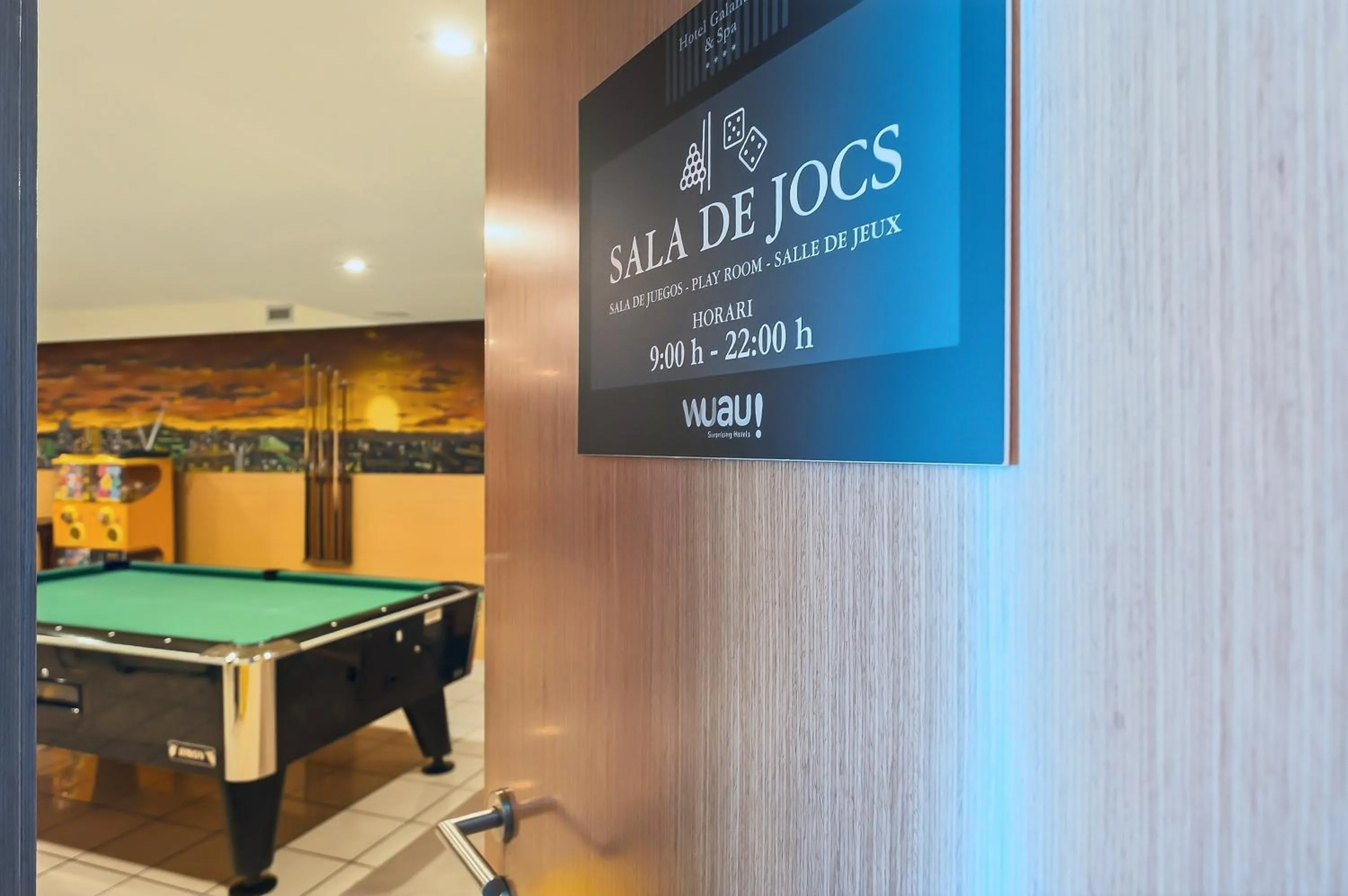 Billiard in Wuau! Hotel Galanthus & Spa