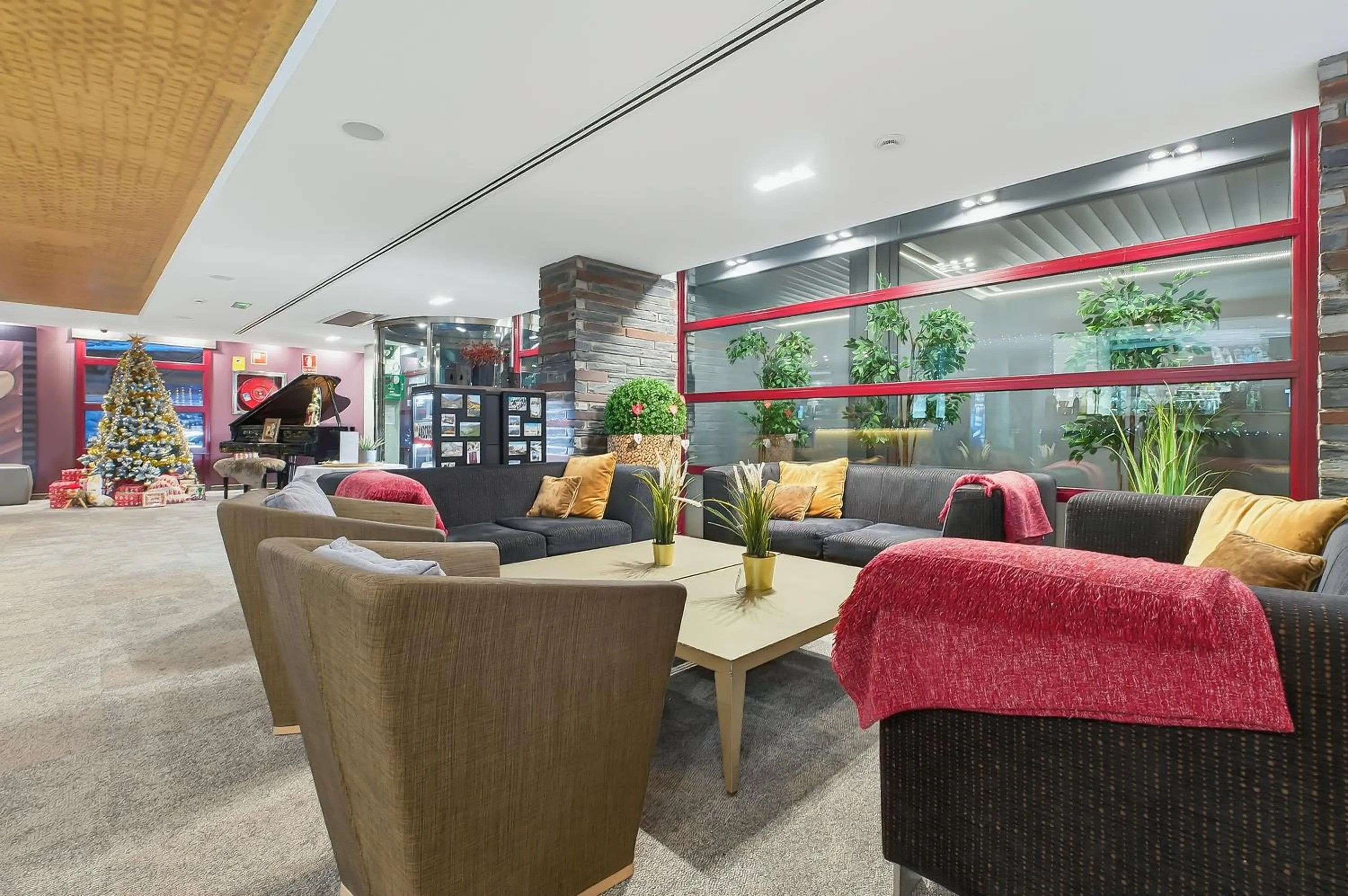 Lobby or reception in Wuau! Hotel Galanthus & Spa