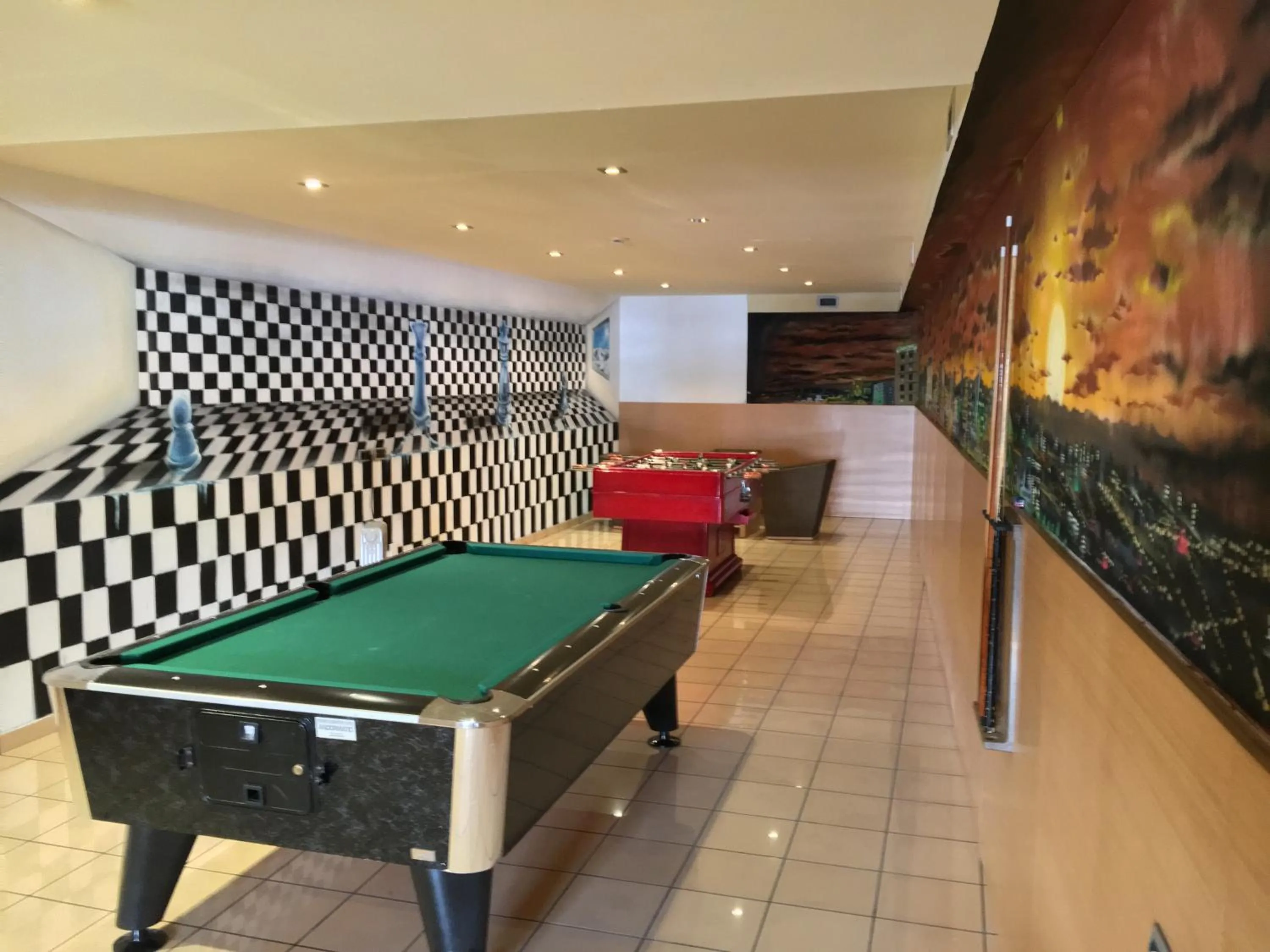 Game Room in Wuau! Hotel Galanthus & Spa