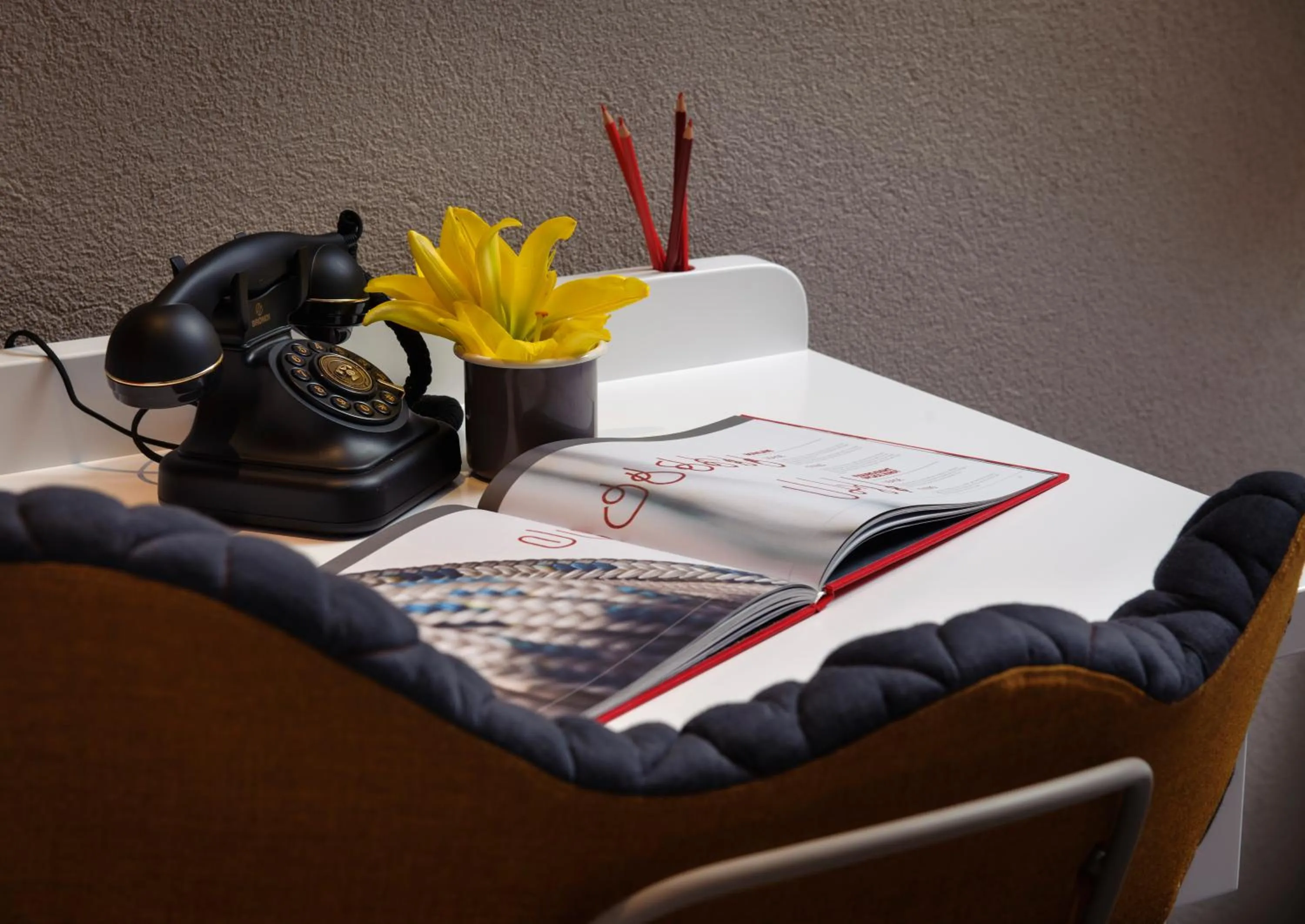 Decorative detail in XII Century Heritage Hotel