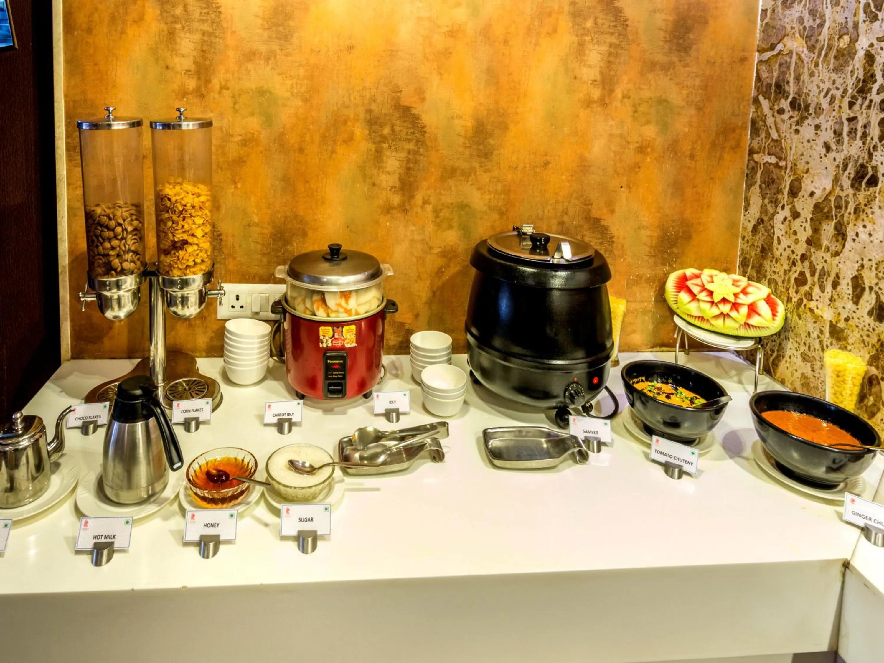 Buffet breakfast in Hotel Rockdale