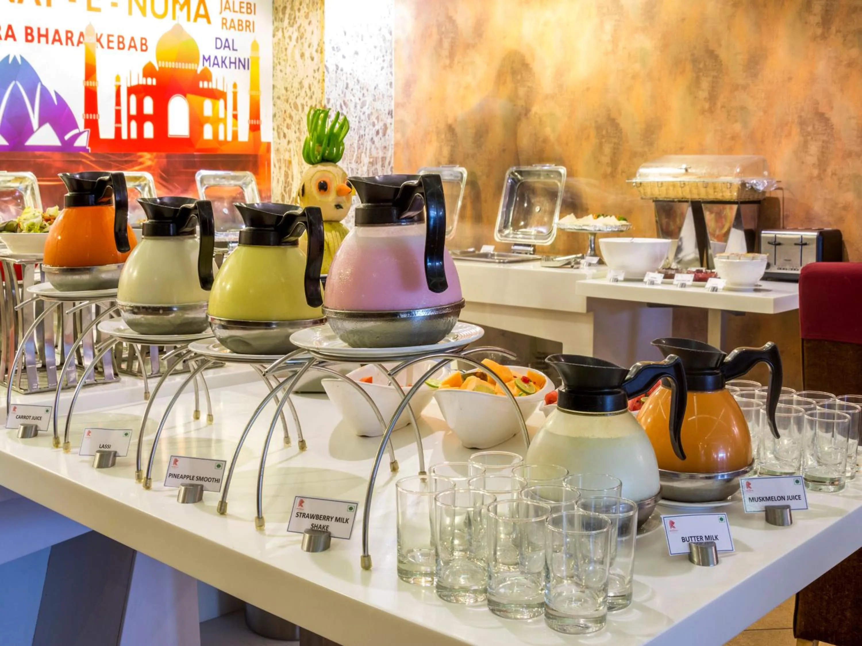 Non alcoholic drinks in Hotel Rockdale