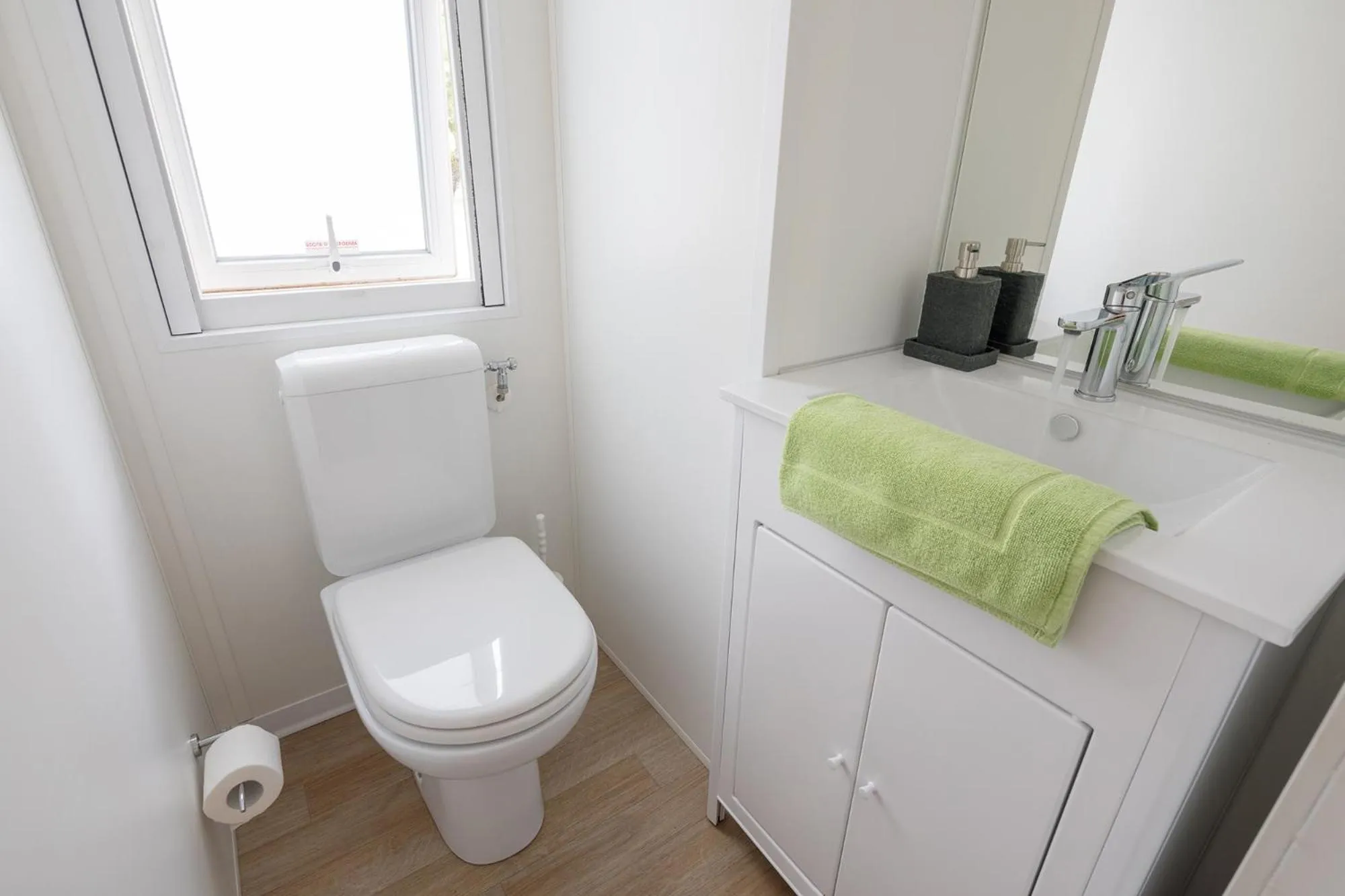 Bathroom in Camping Village Roma Capitol