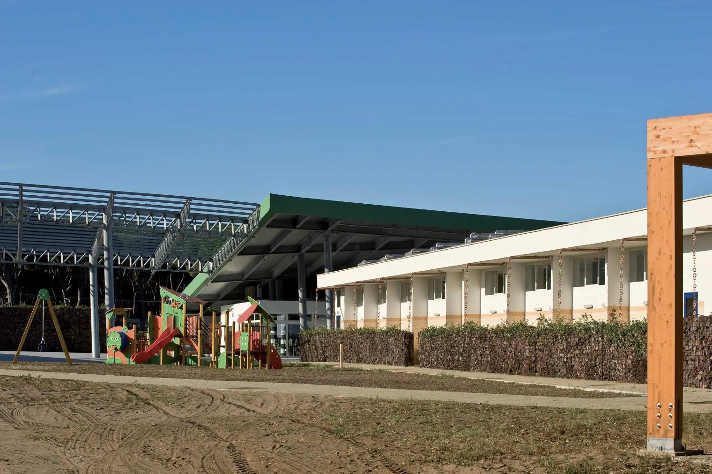 Children play ground in Camping Village Roma Capitol