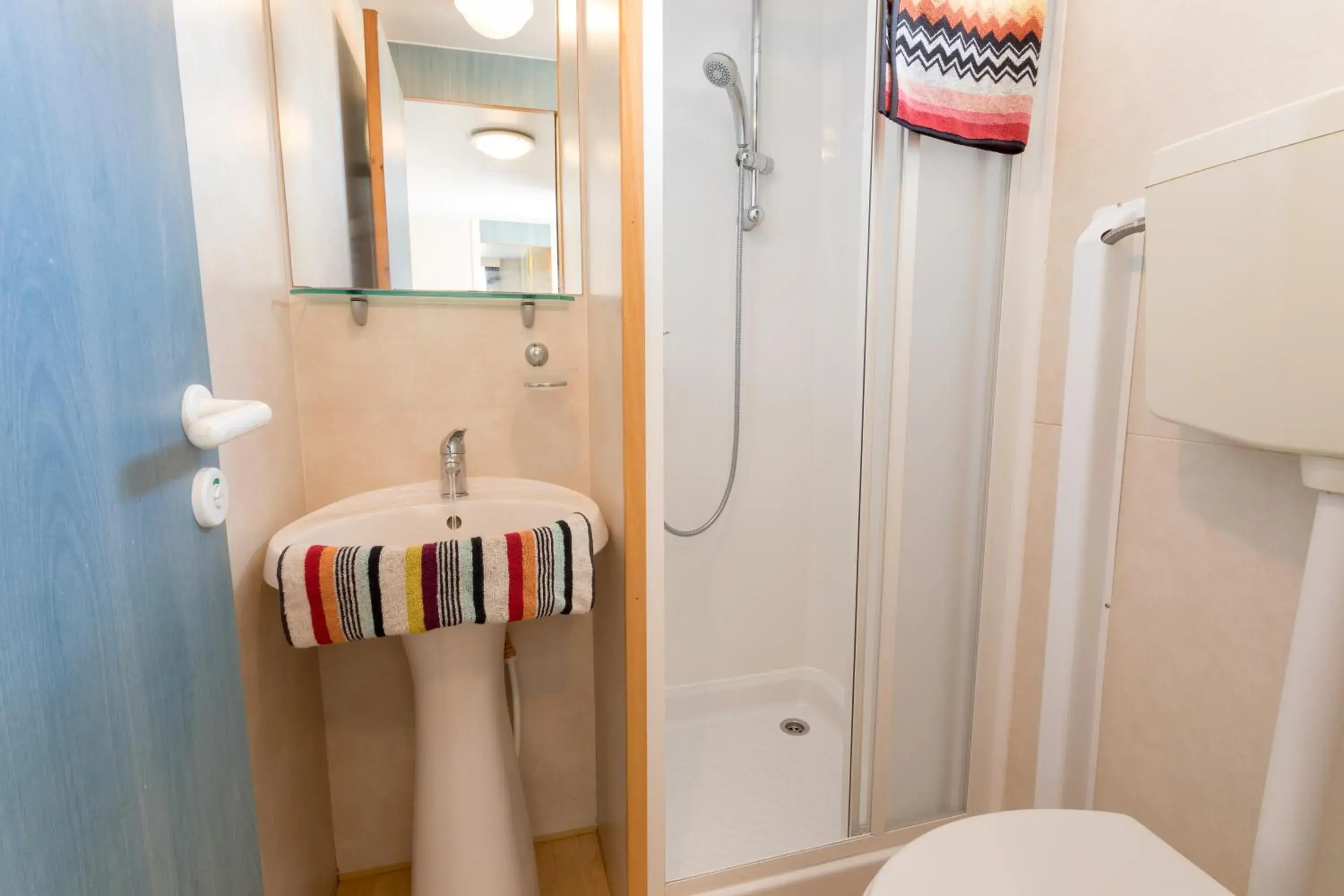 Bathroom in Camping Village Roma Capitol Bathroom in Camping Village Roma Capitol