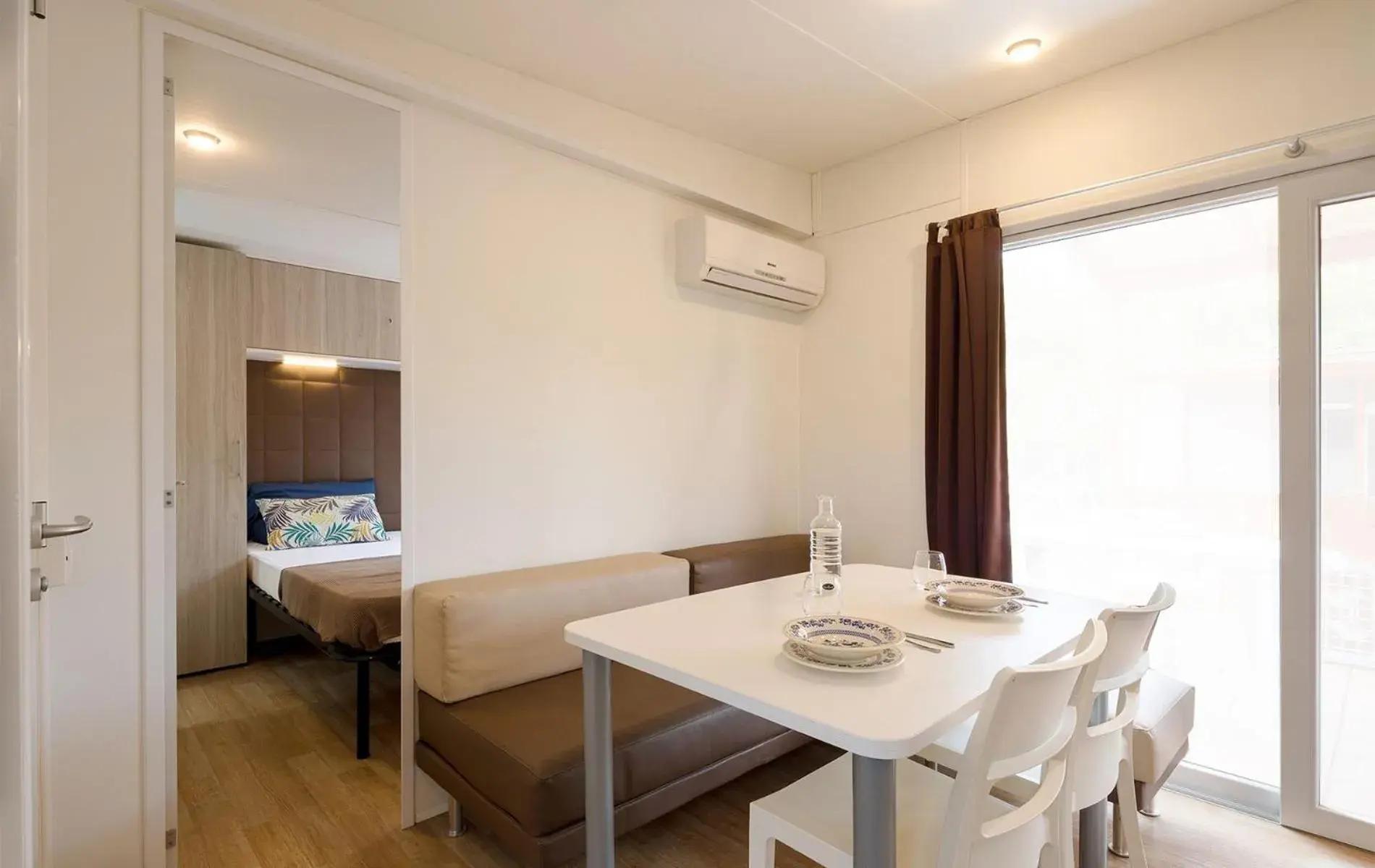 Living room, Bed in Camping Village Roma Capitol Living room, Bed in Camping Village Roma Capitol