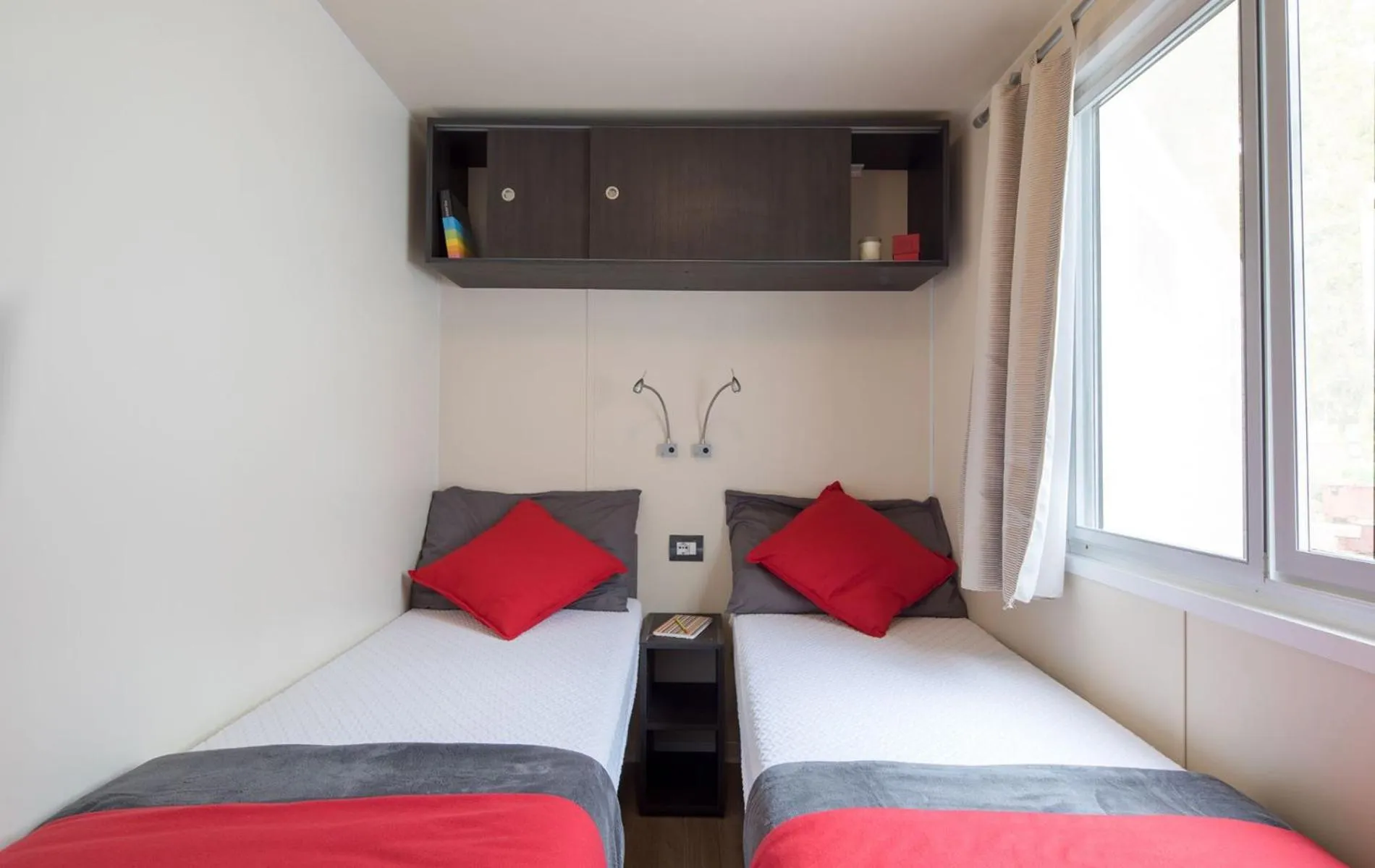 Bed in Camping Village Roma Capitol