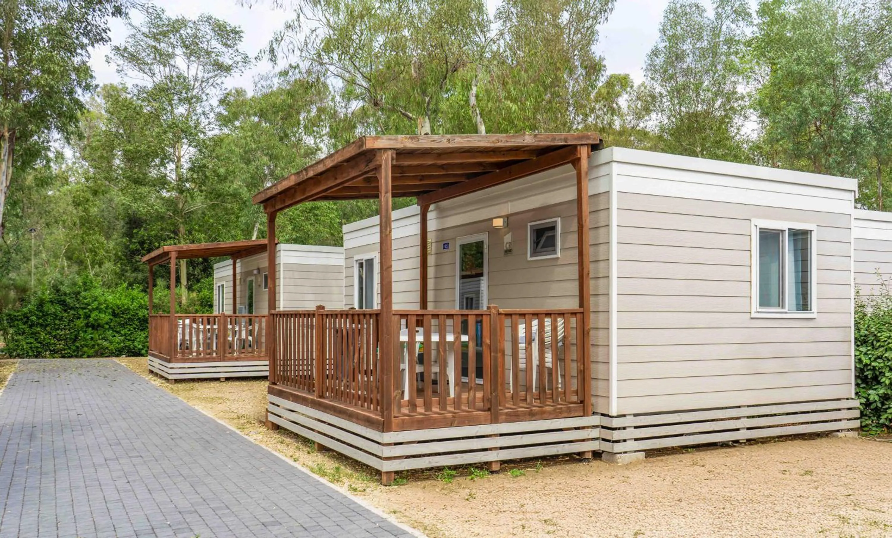 Property building in Camping Village Roma Capitol