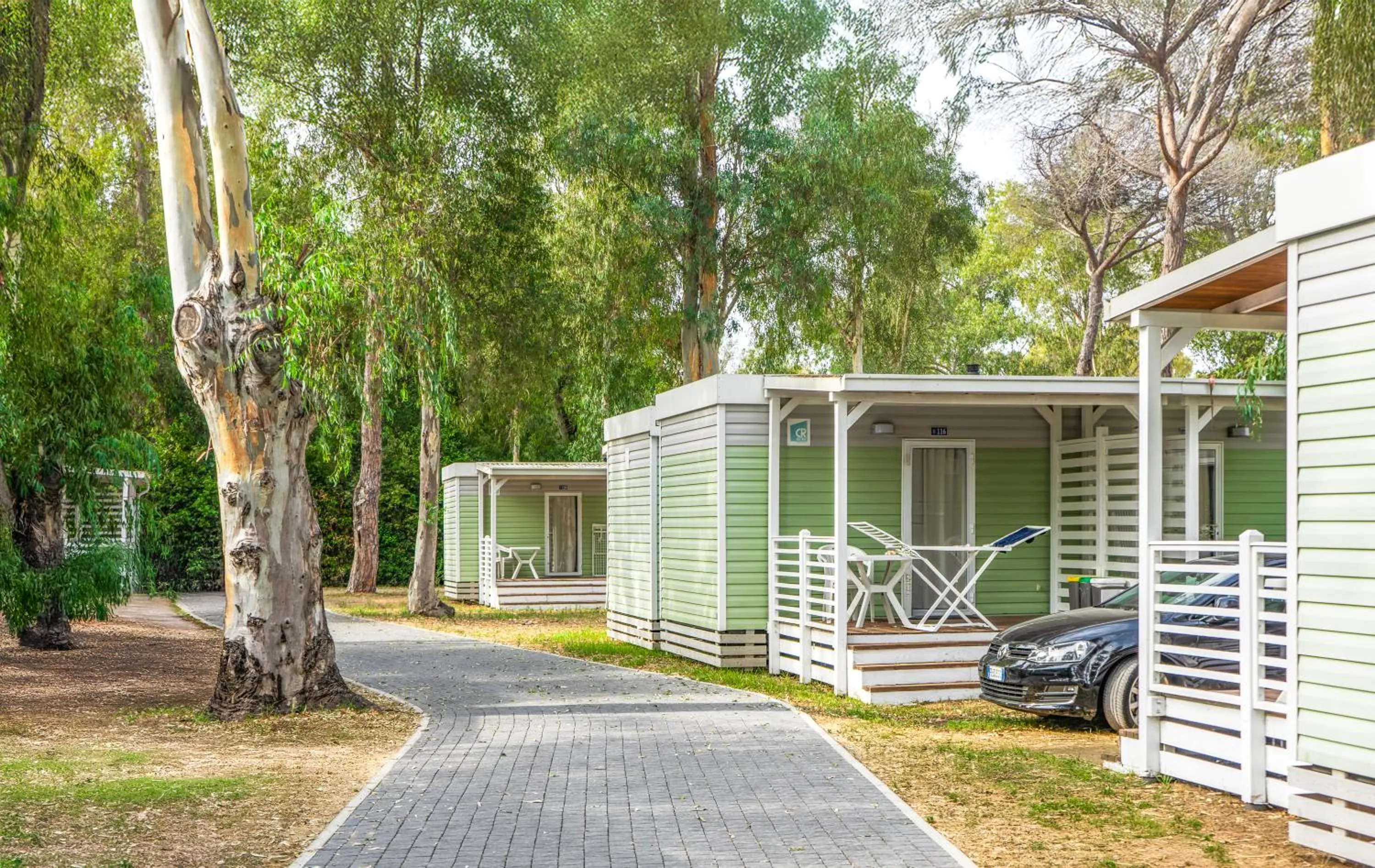 Property building in Camping Village Roma Capitol