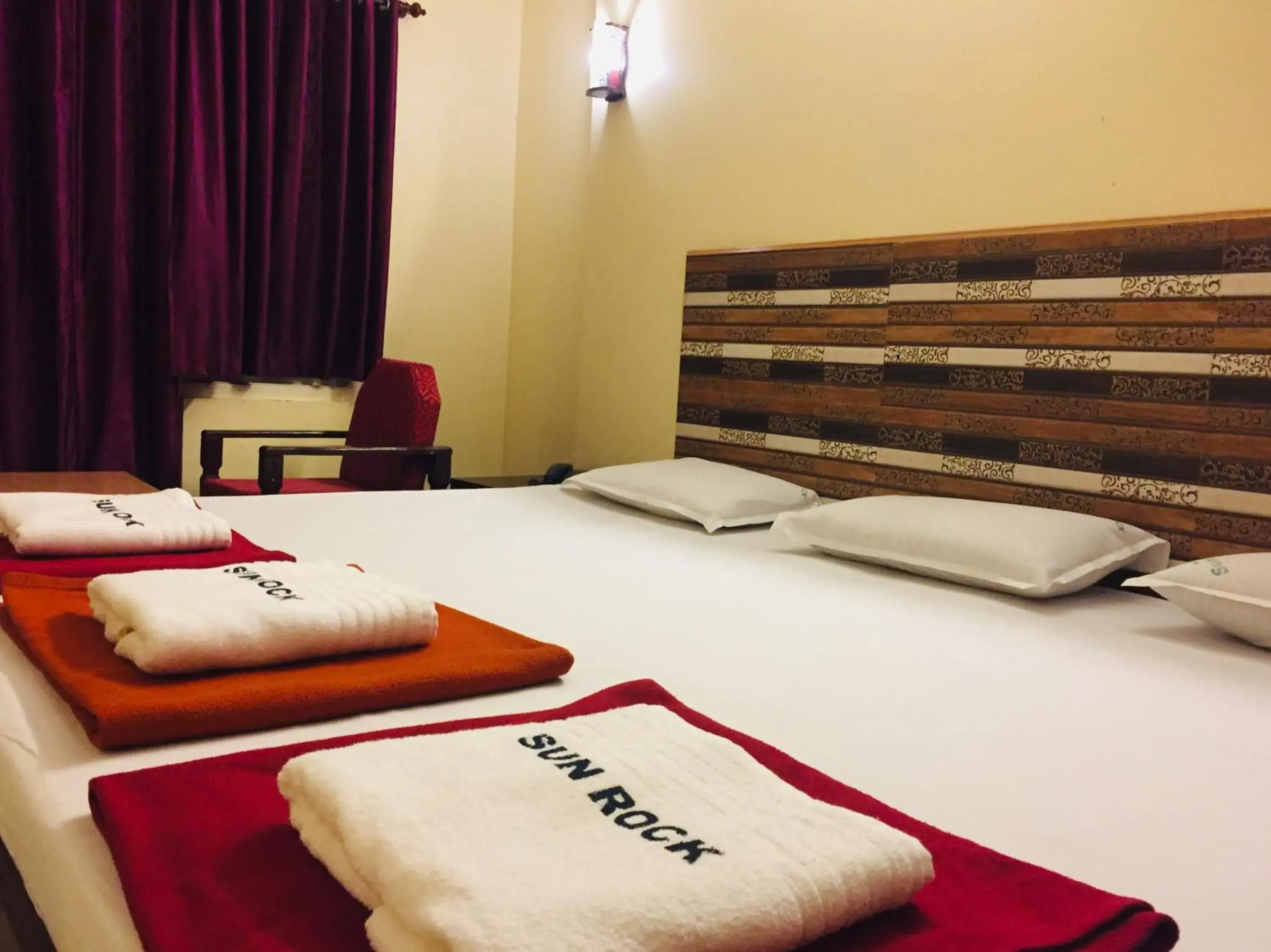 Bed in Hotel Sun Rock Bed in Hotel Sun Rock