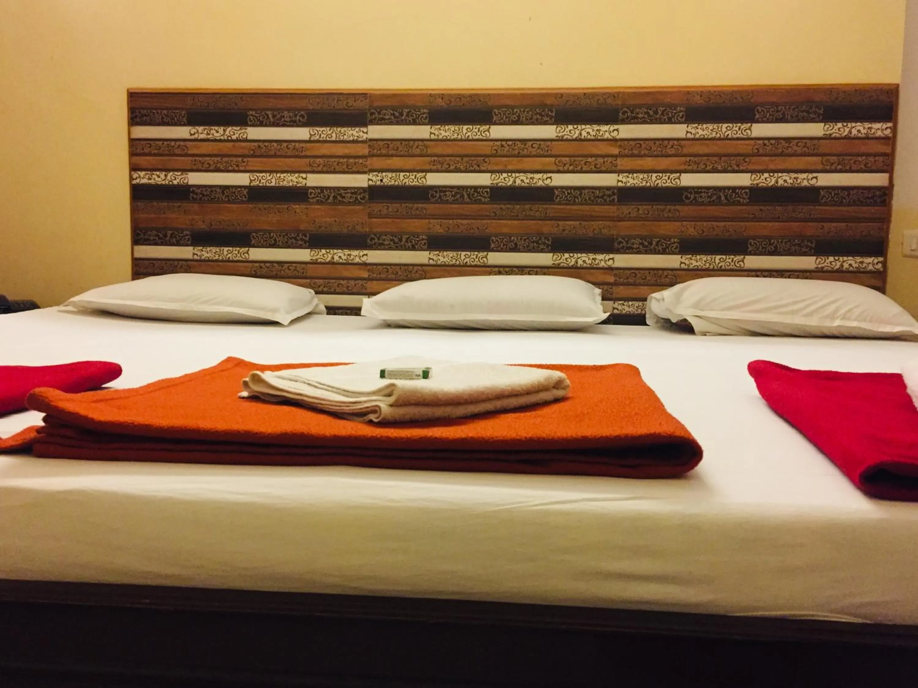 Bed in Hotel Sun Rock