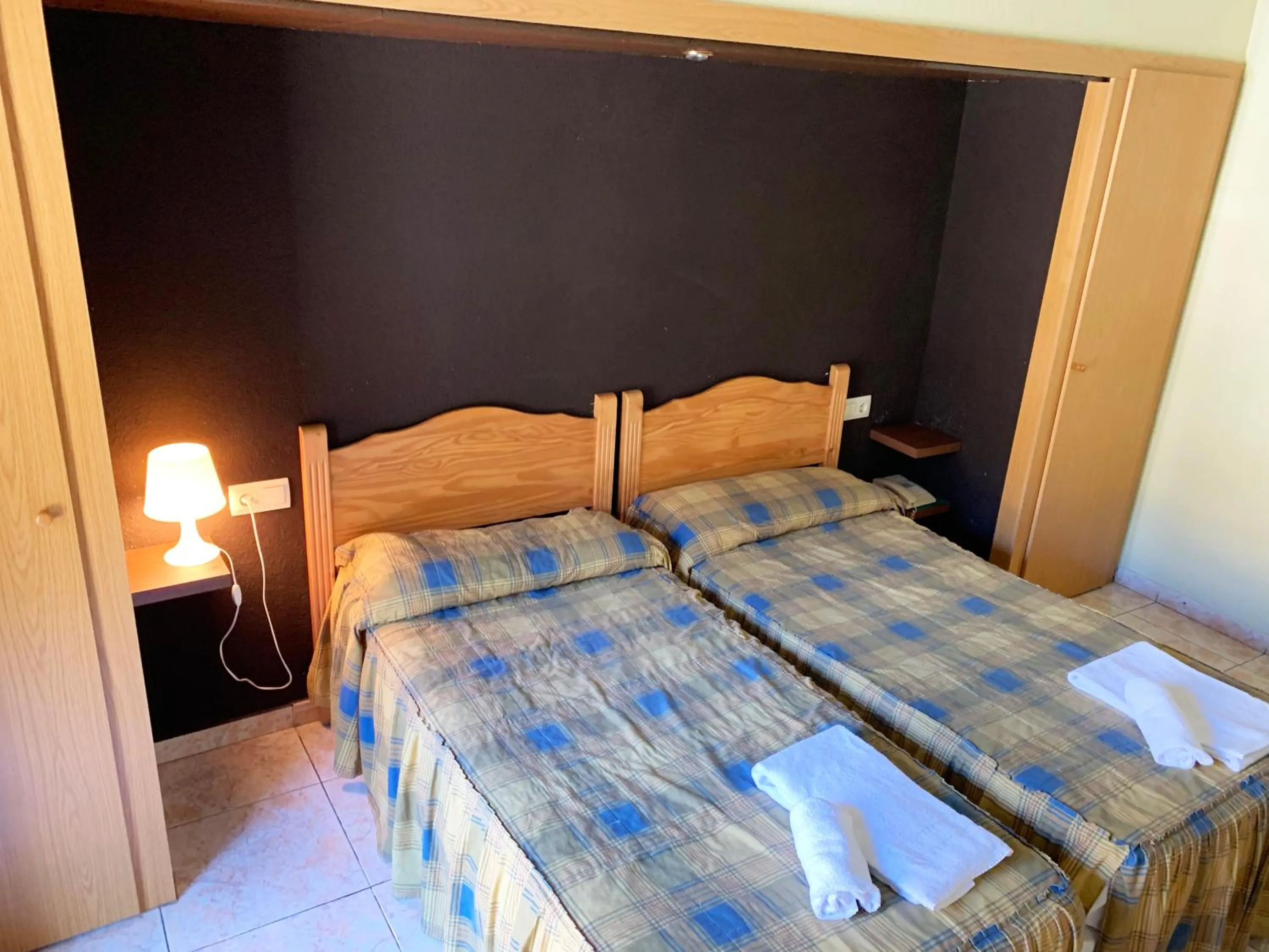 Bed in Hotel Barcelona