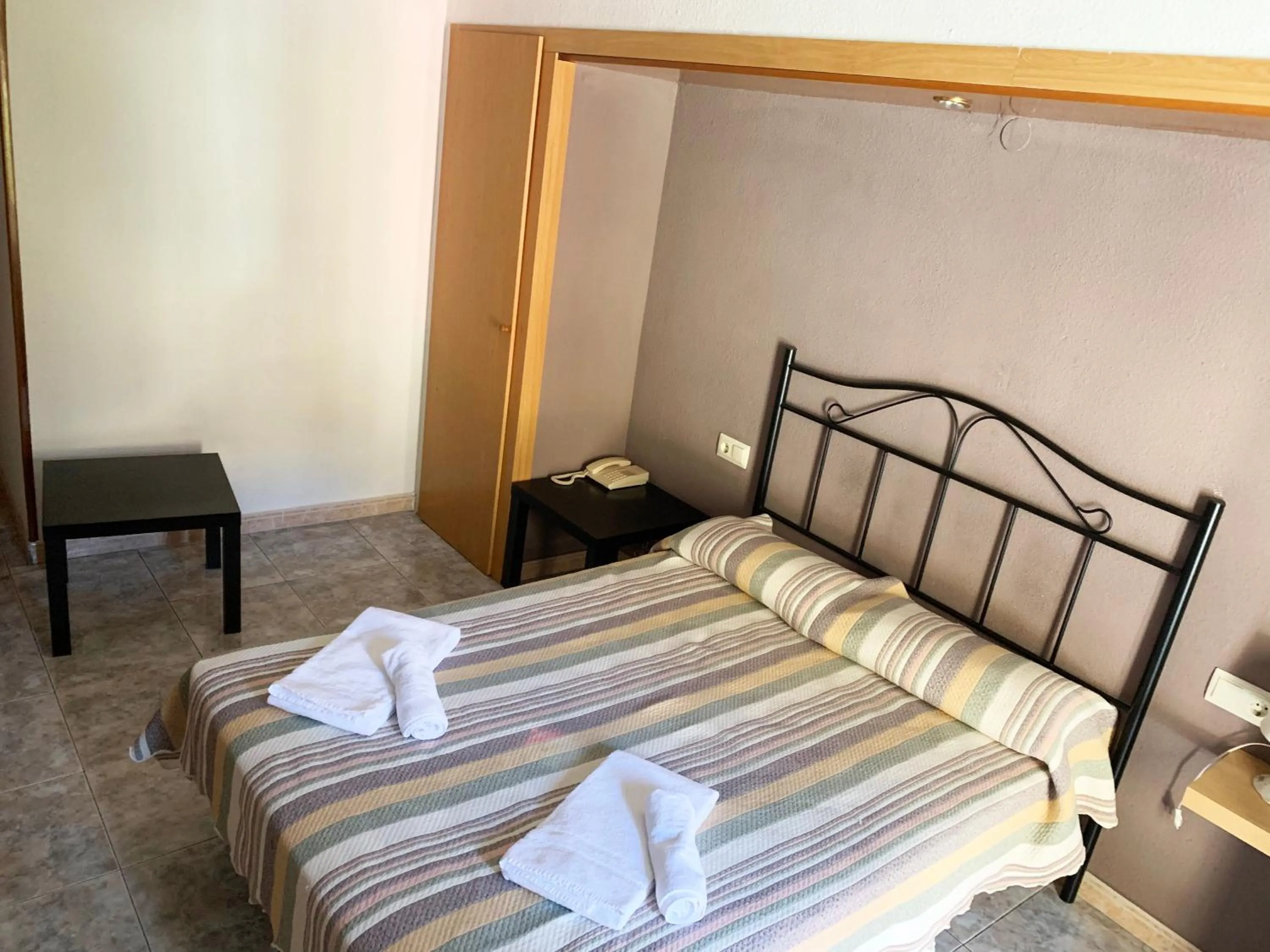 Bed in Hotel Barcelona