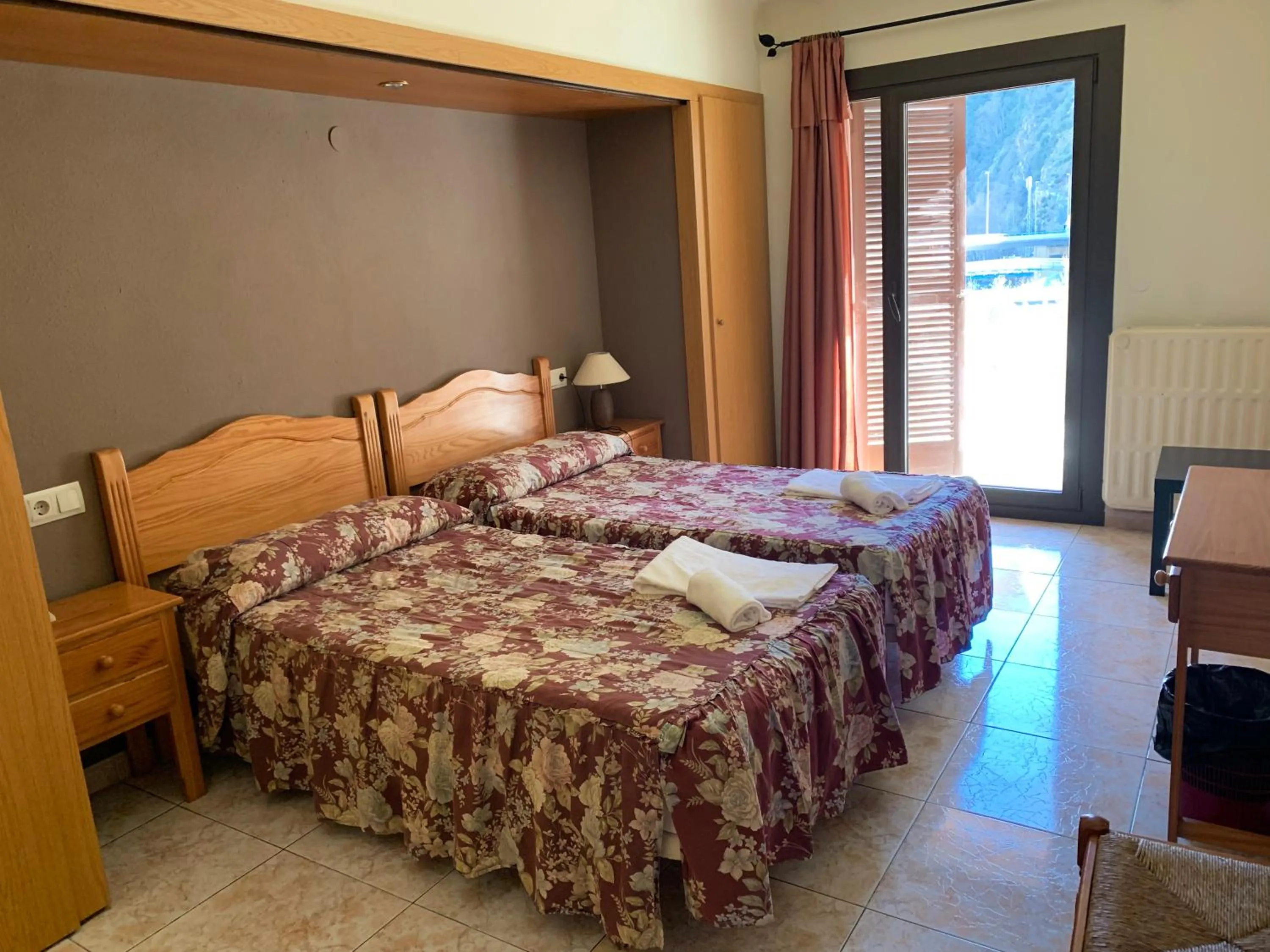 Bed in Hotel Barcelona