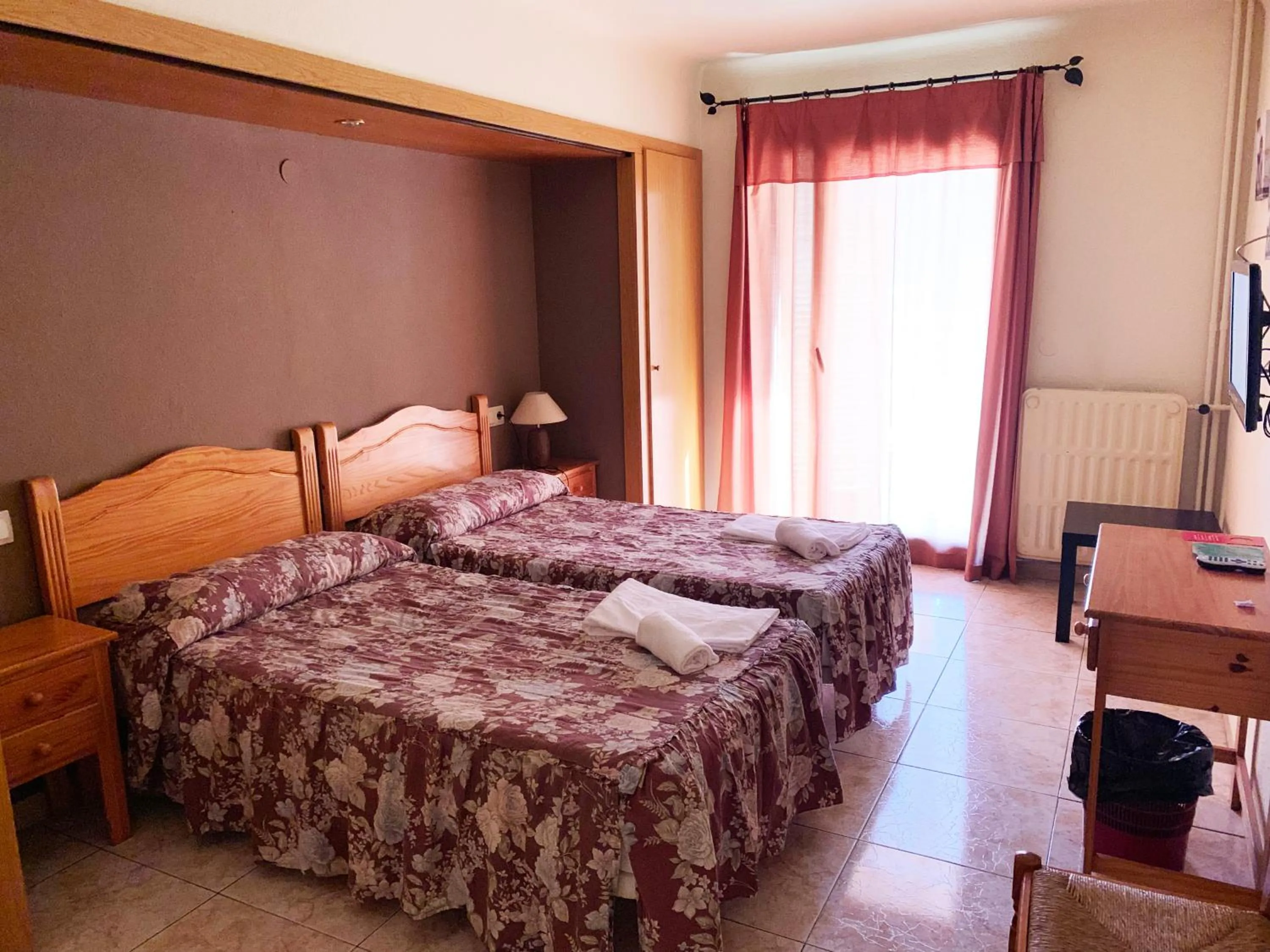 Bed in Hotel Barcelona