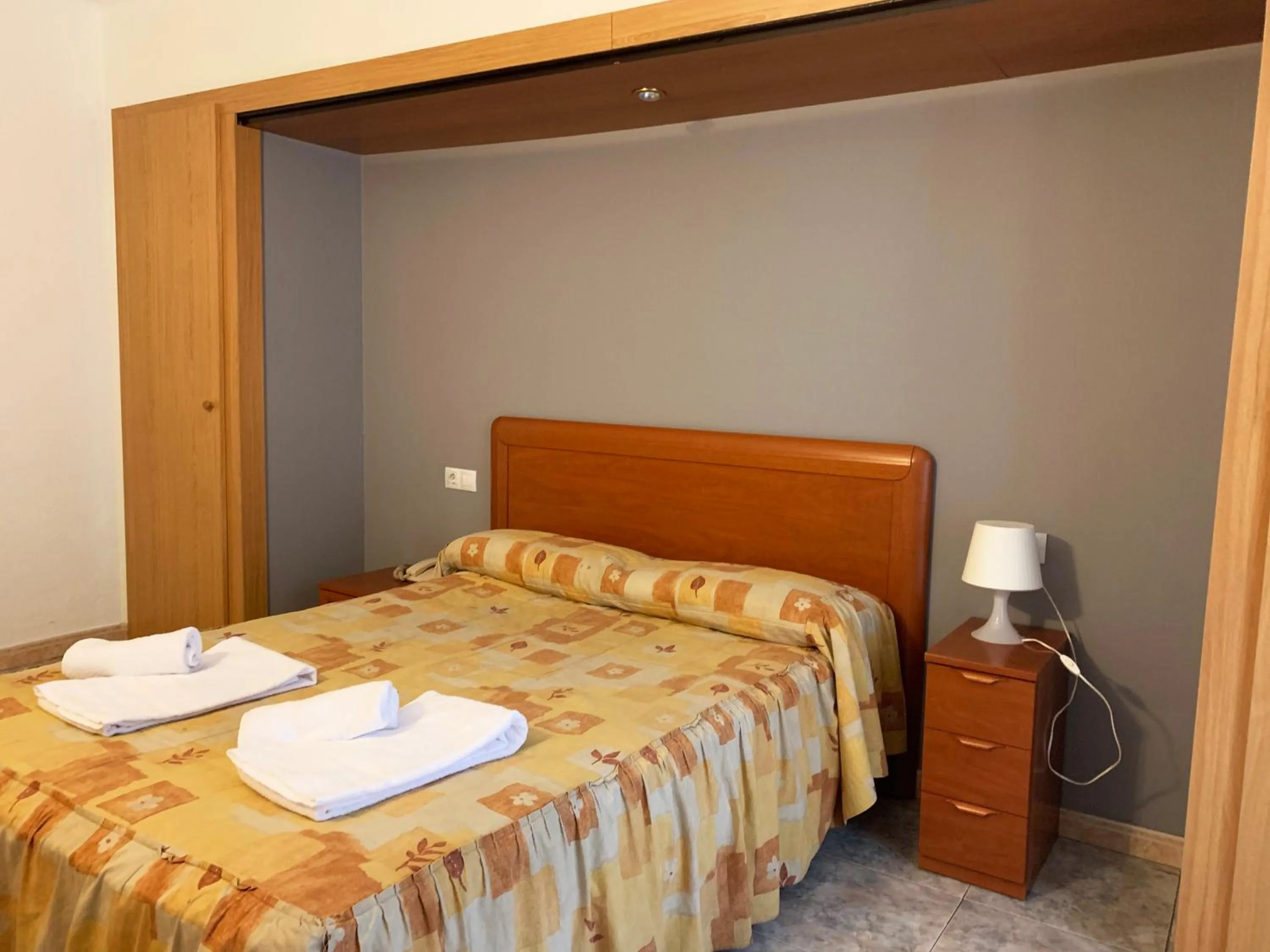 Bed in Hotel Barcelona