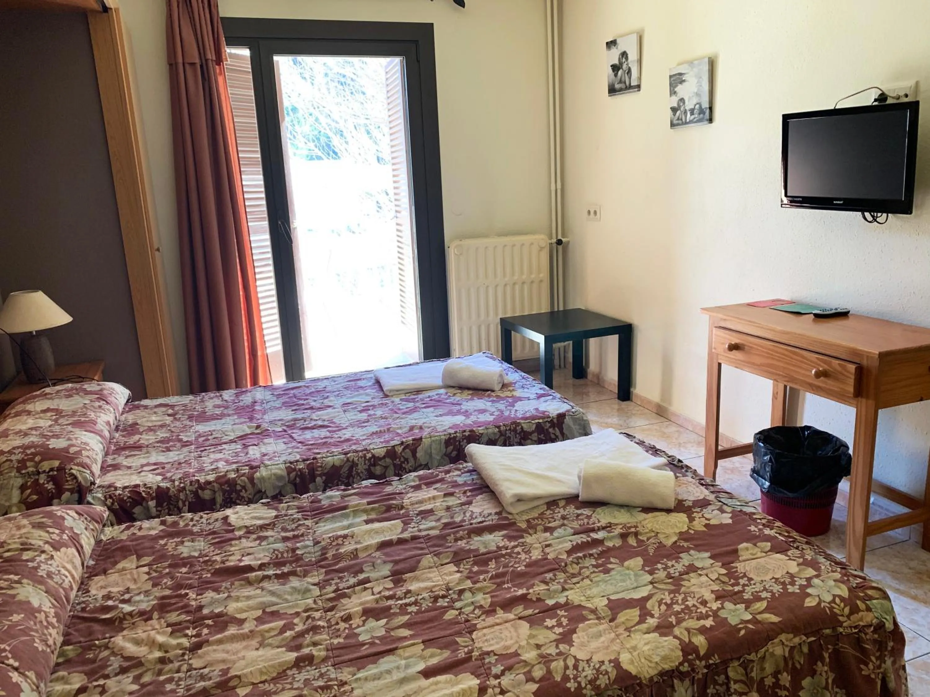 Bed in Hotel Barcelona