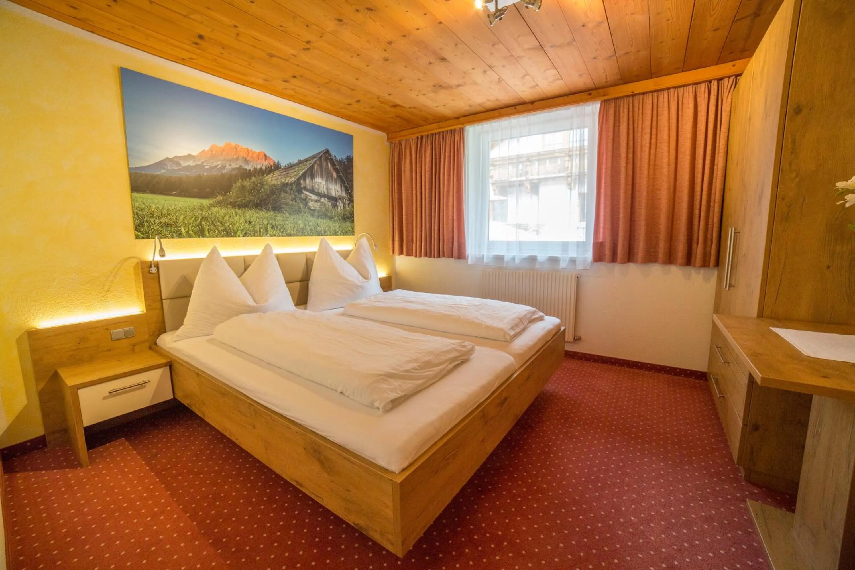 Bedroom, Bed in Gästehaus Haag