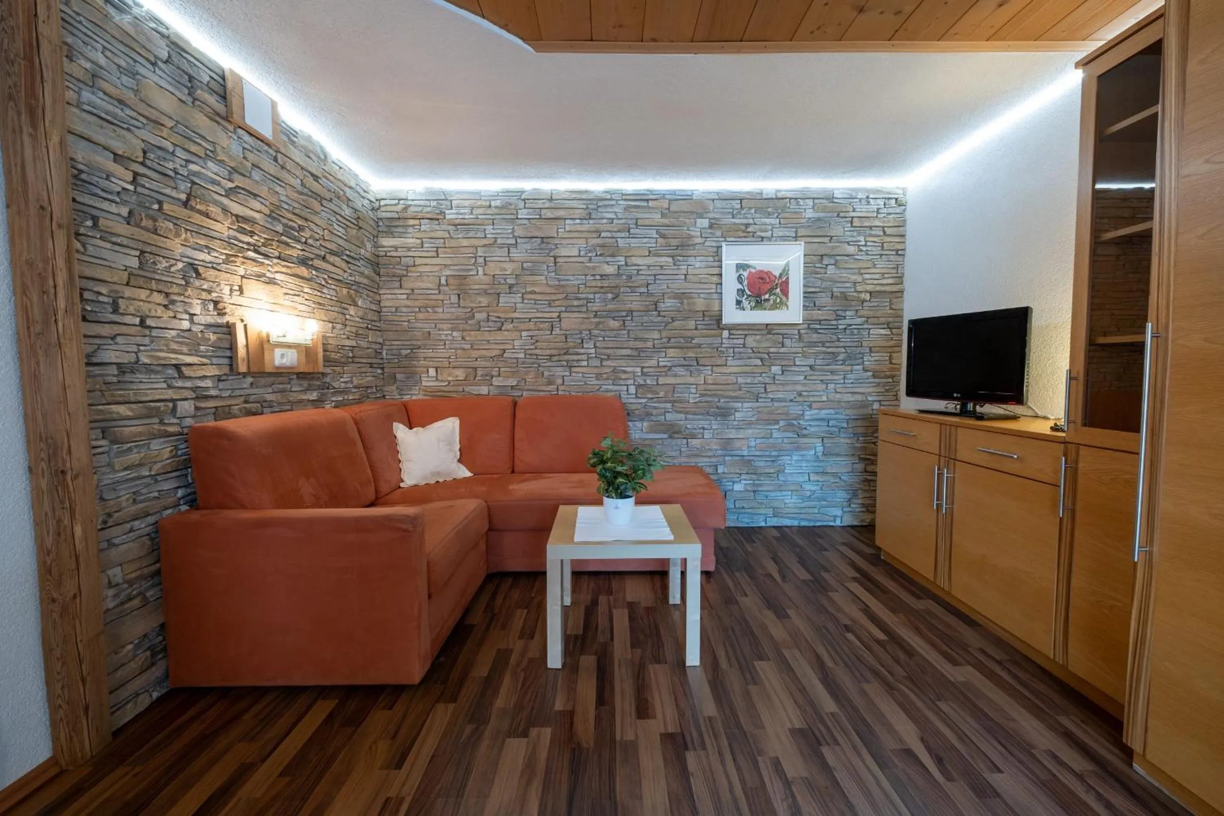 Living room in Gästehaus Haag