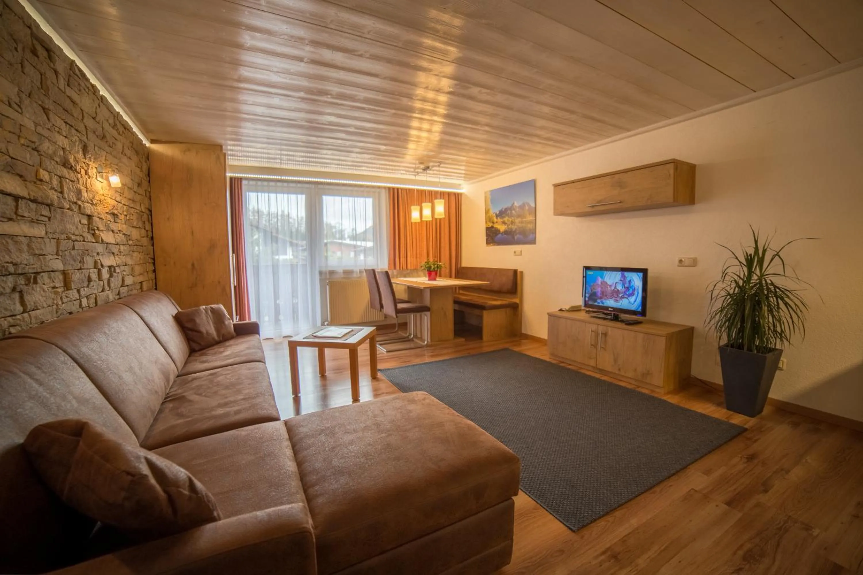 Living room in Gästehaus Haag