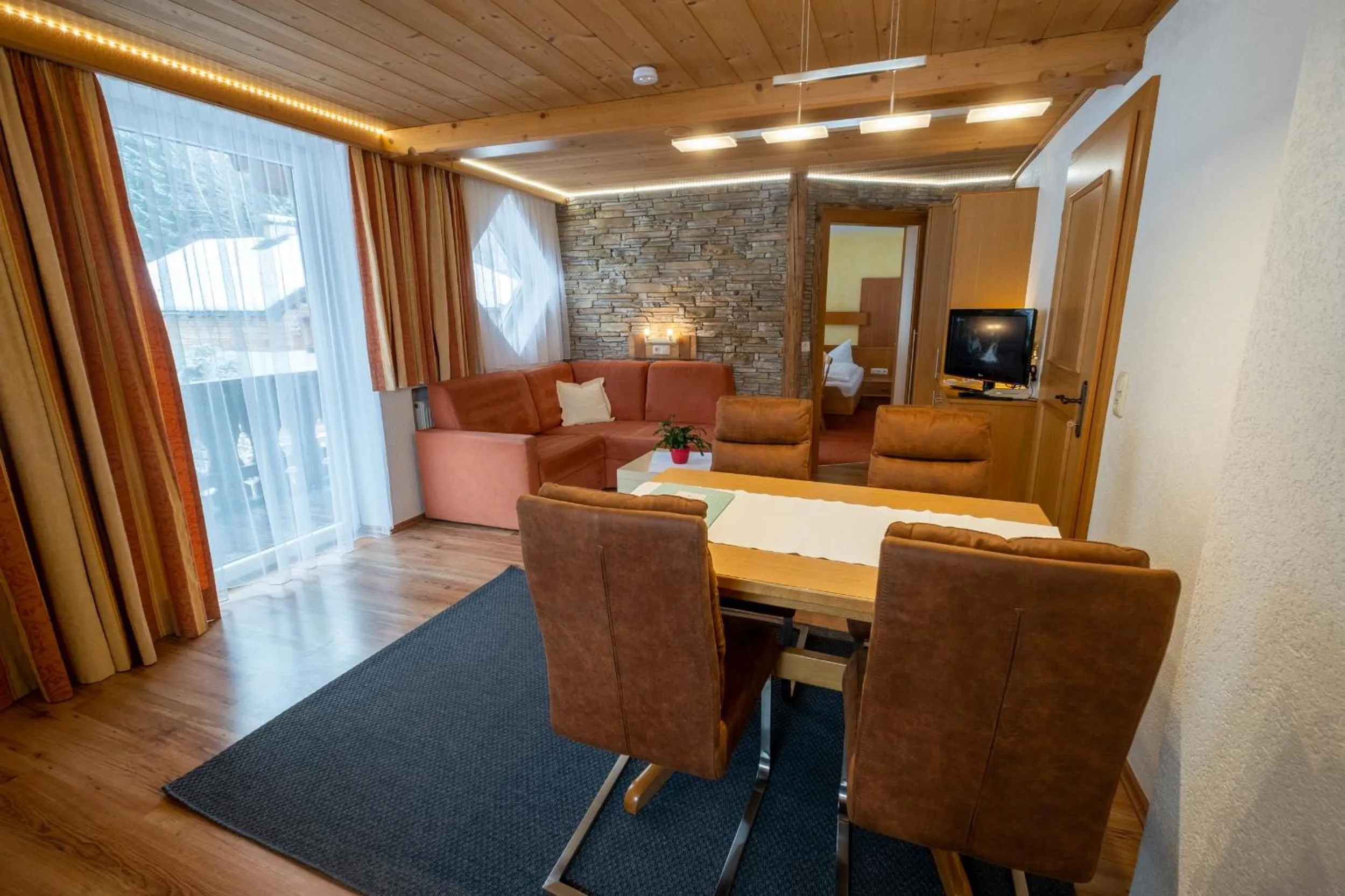 Living room in Gästehaus Haag