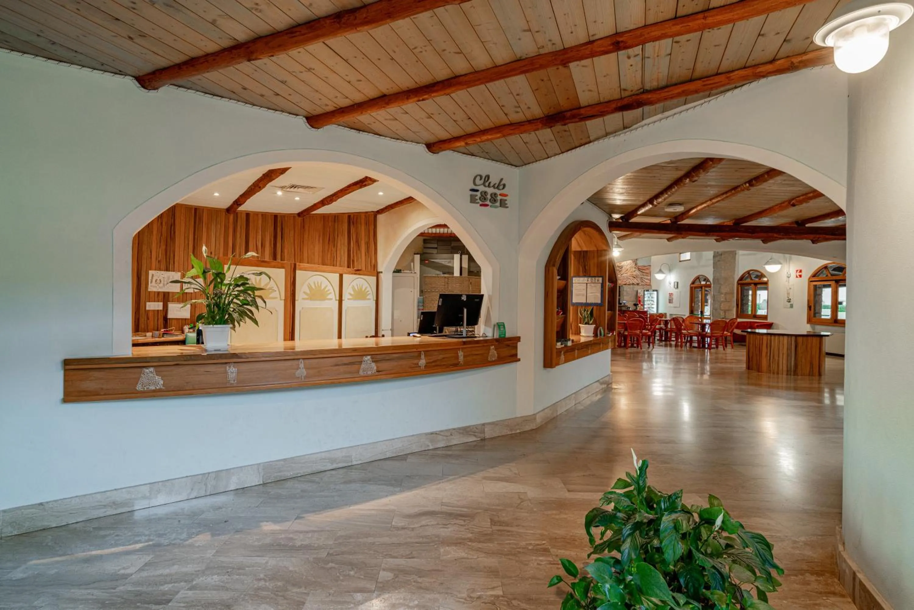 Lobby or reception in Club Esse Posada