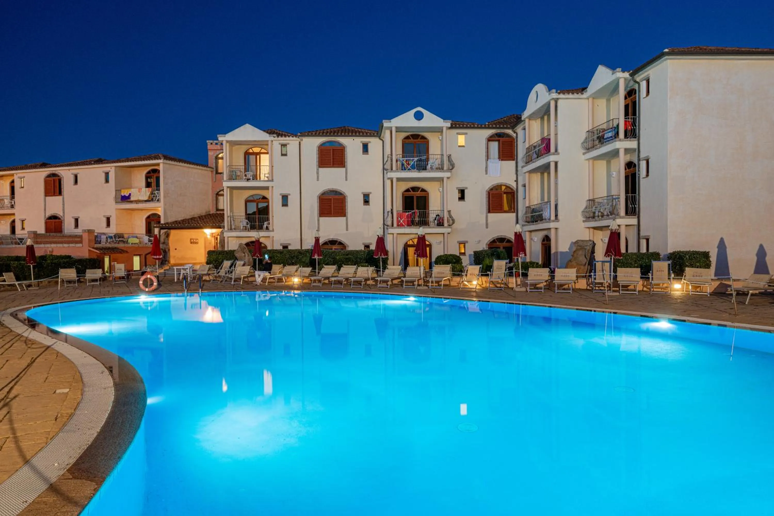 Pool view in Club Esse Posada