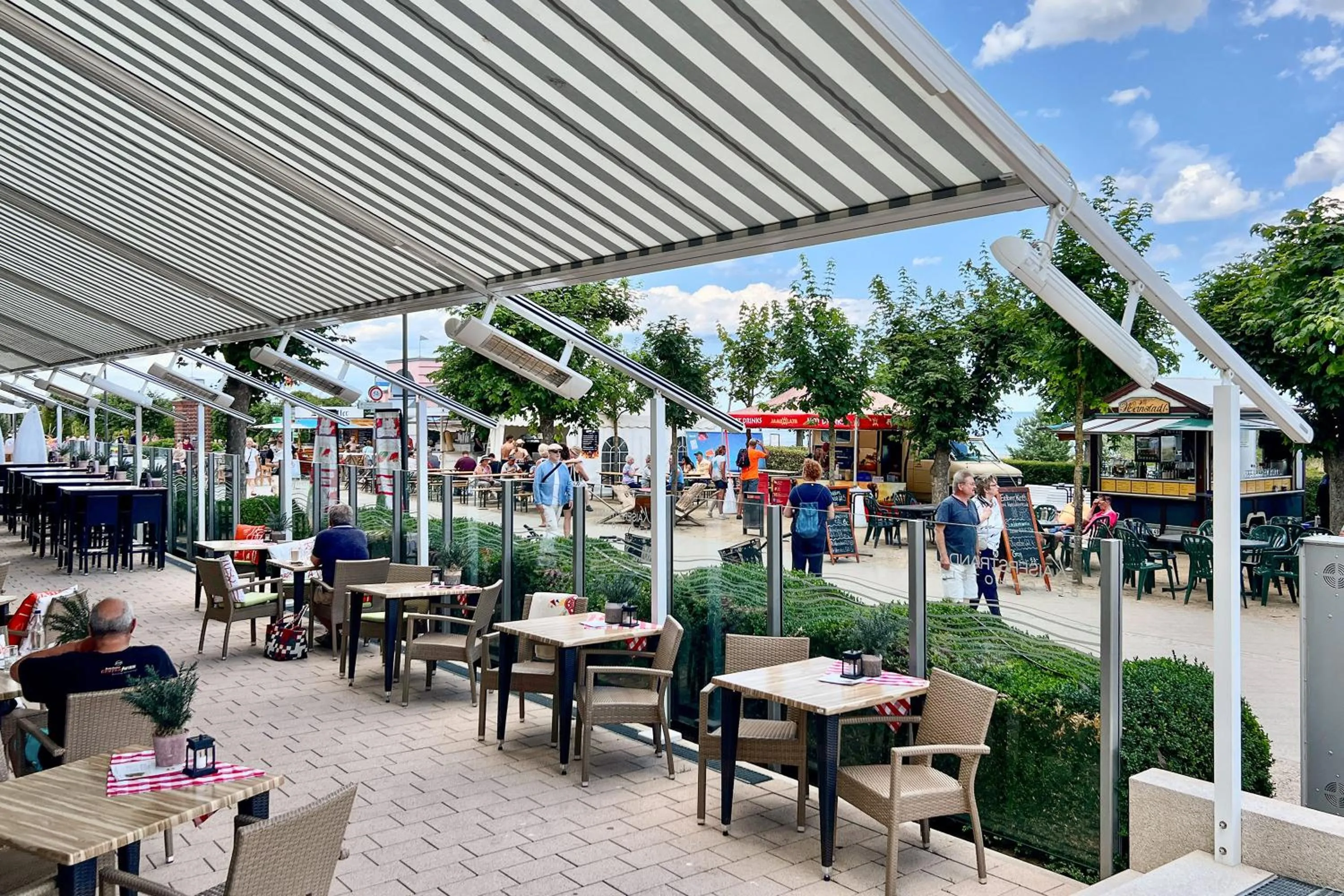 Balcony/Terrace in SEETELHOTEL Kaiserstrand Beachhotel das Lifestyle-Hotel direkt am Strand
