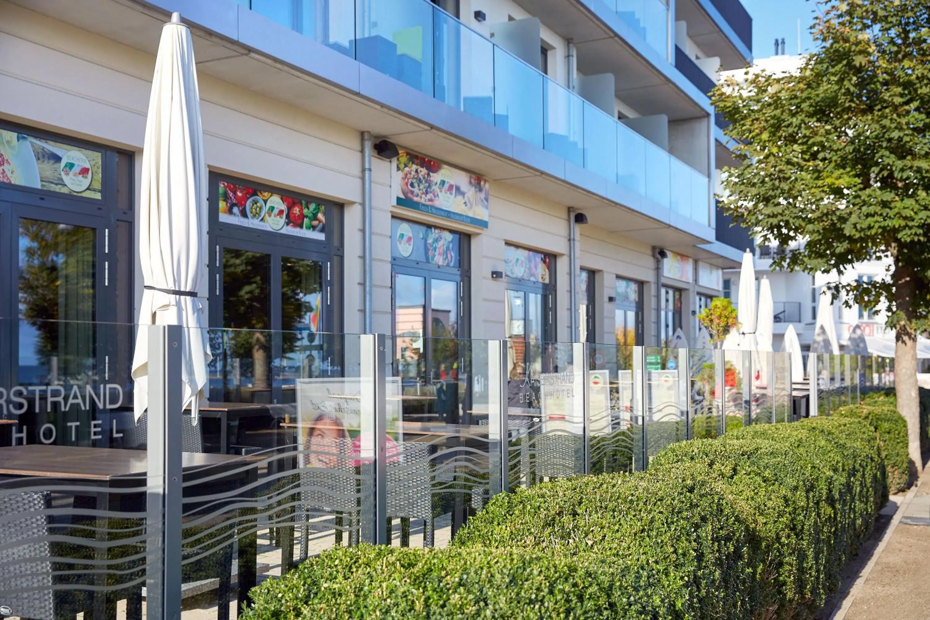 Property building in SEETELHOTEL Kaiserstrand Beachhotel das Lifestyle-Hotel direkt am Strand