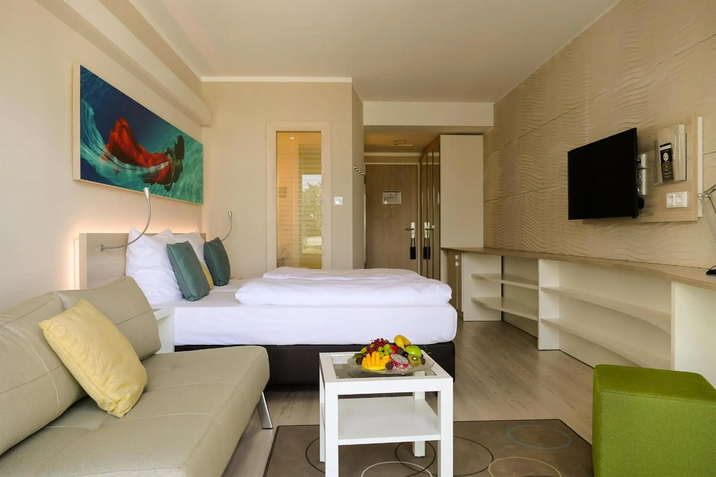 Double Room - single occupancy in SEETELHOTEL Kaiserstrand Beachhotel das Lifestyle-Hotel direkt am Strand Double Room - single occupancy in SEETELHOTEL Kaiserstrand Beachhotel das Lifestyle-Hotel direkt am Strand