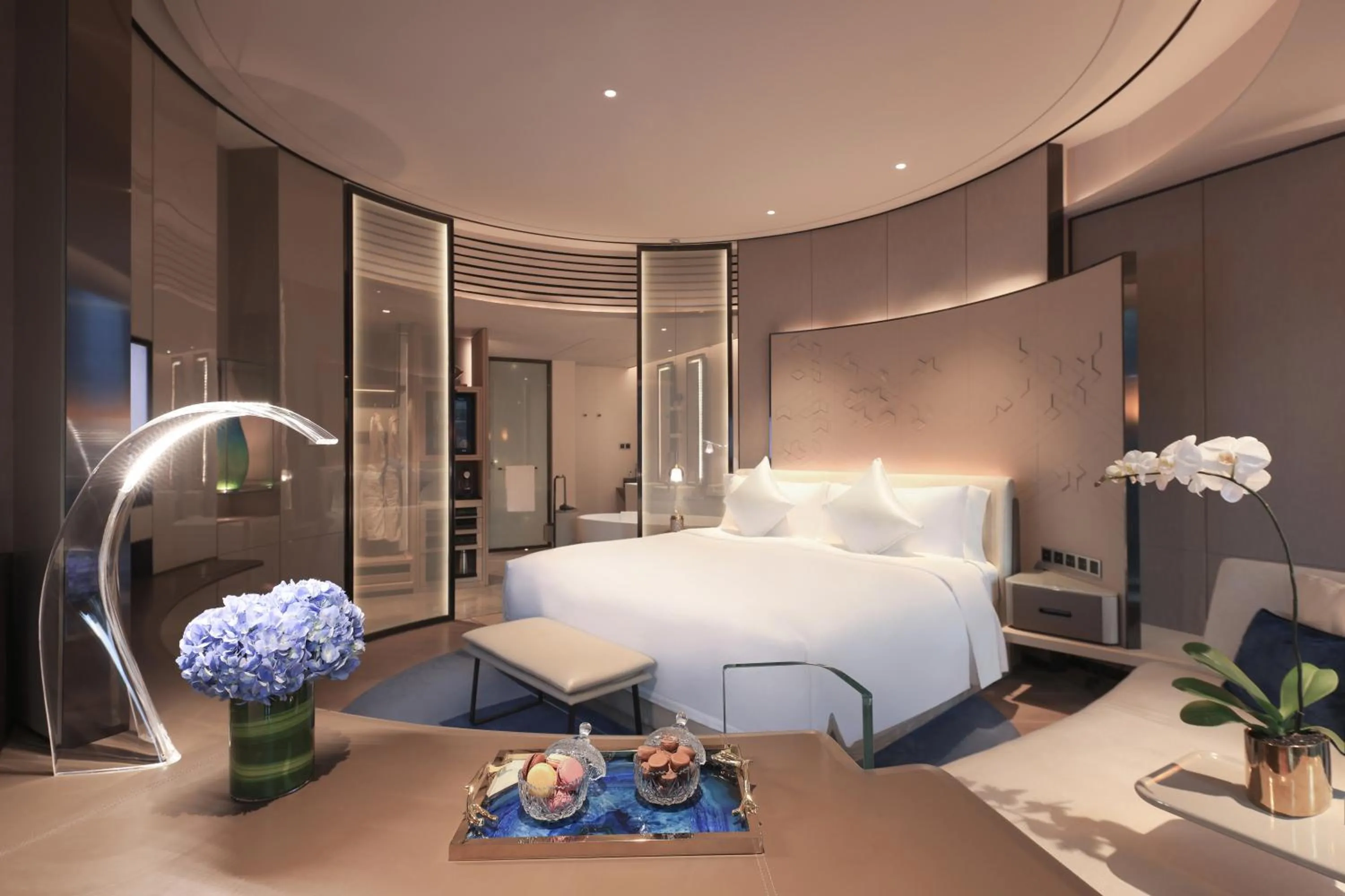 Photo of the whole room, Bed in InterContinental Beijing Sanlitun by IHG