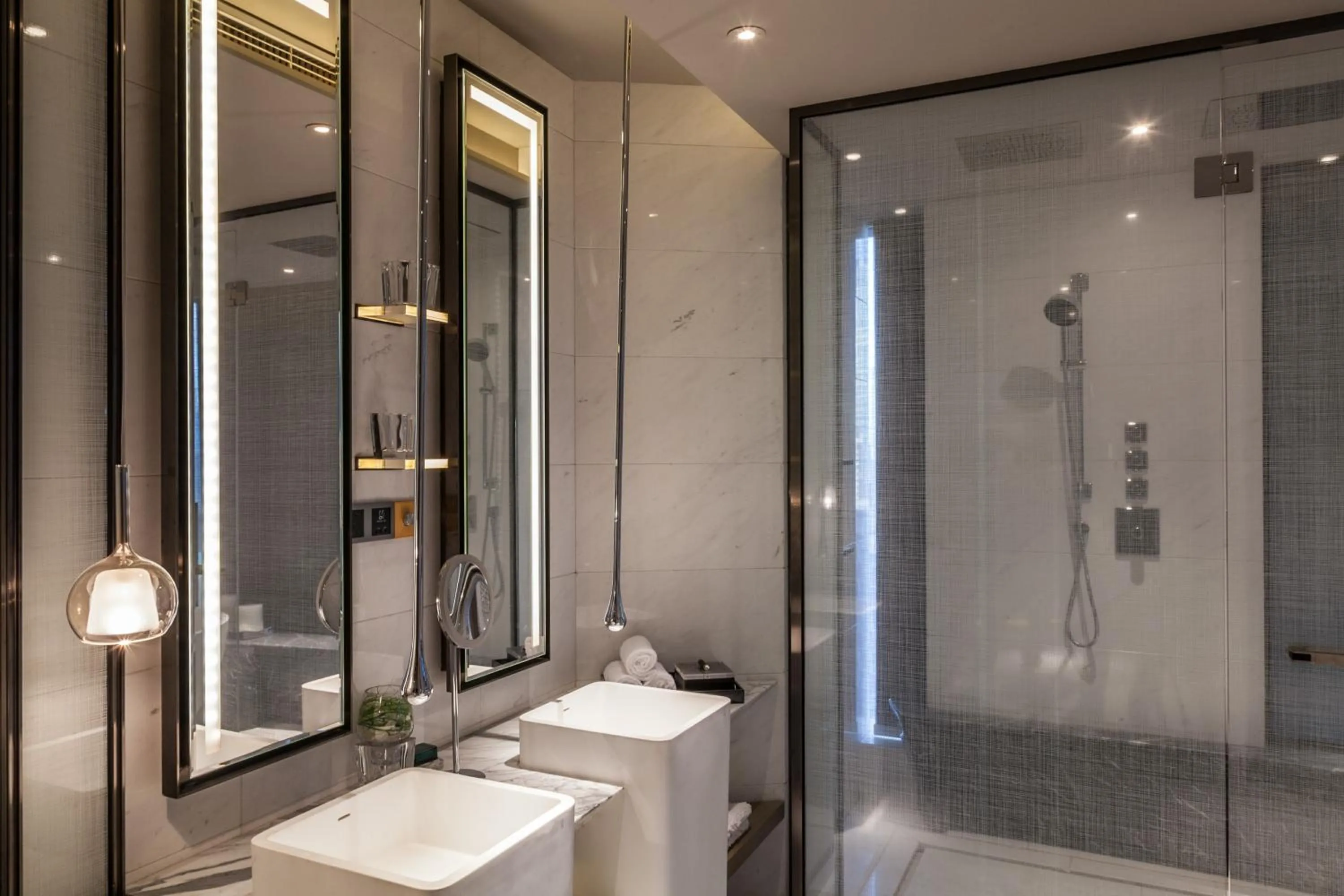 Bathroom in InterContinental Beijing Sanlitun by IHG