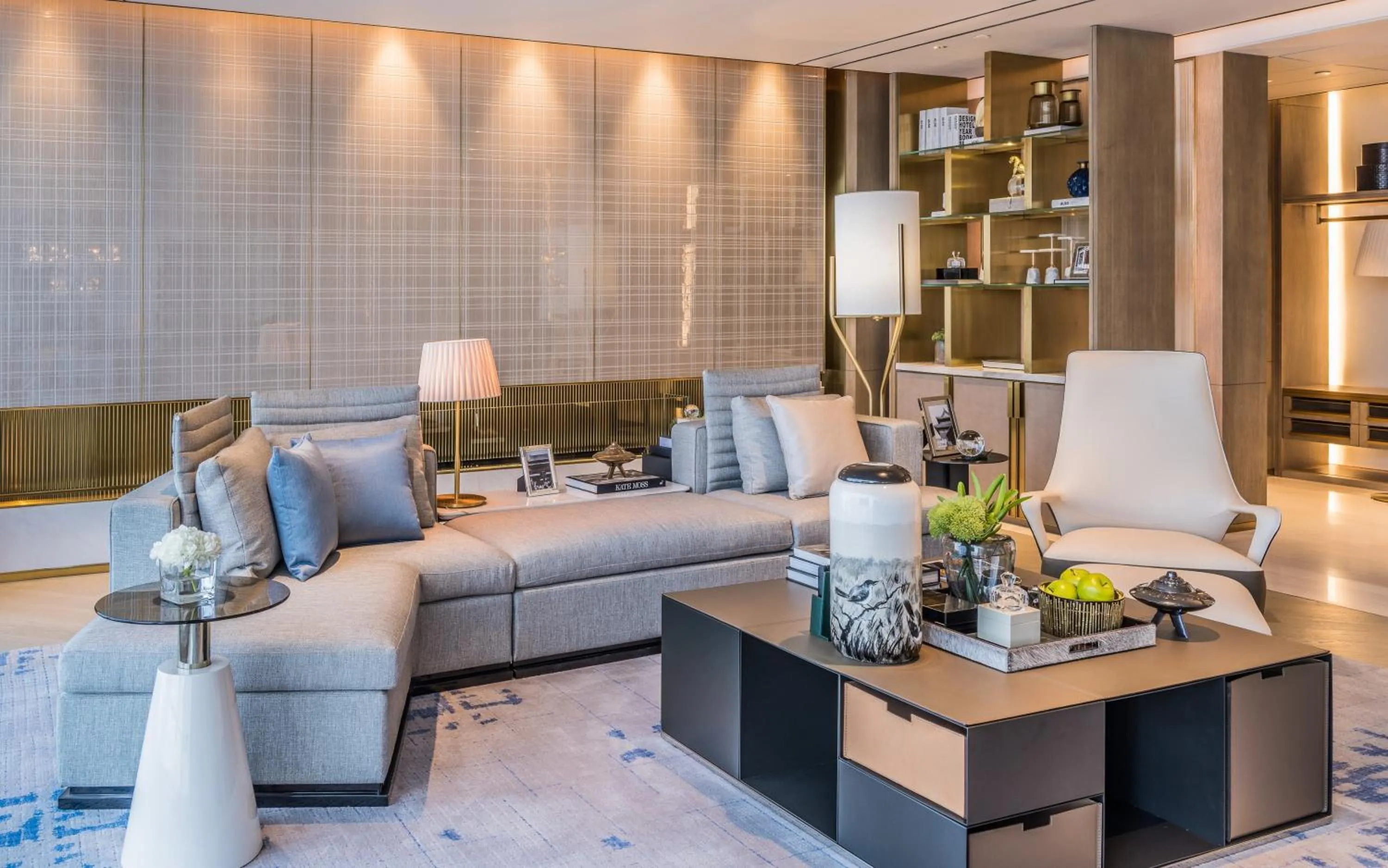 Living room in InterContinental Beijing Sanlitun by IHG