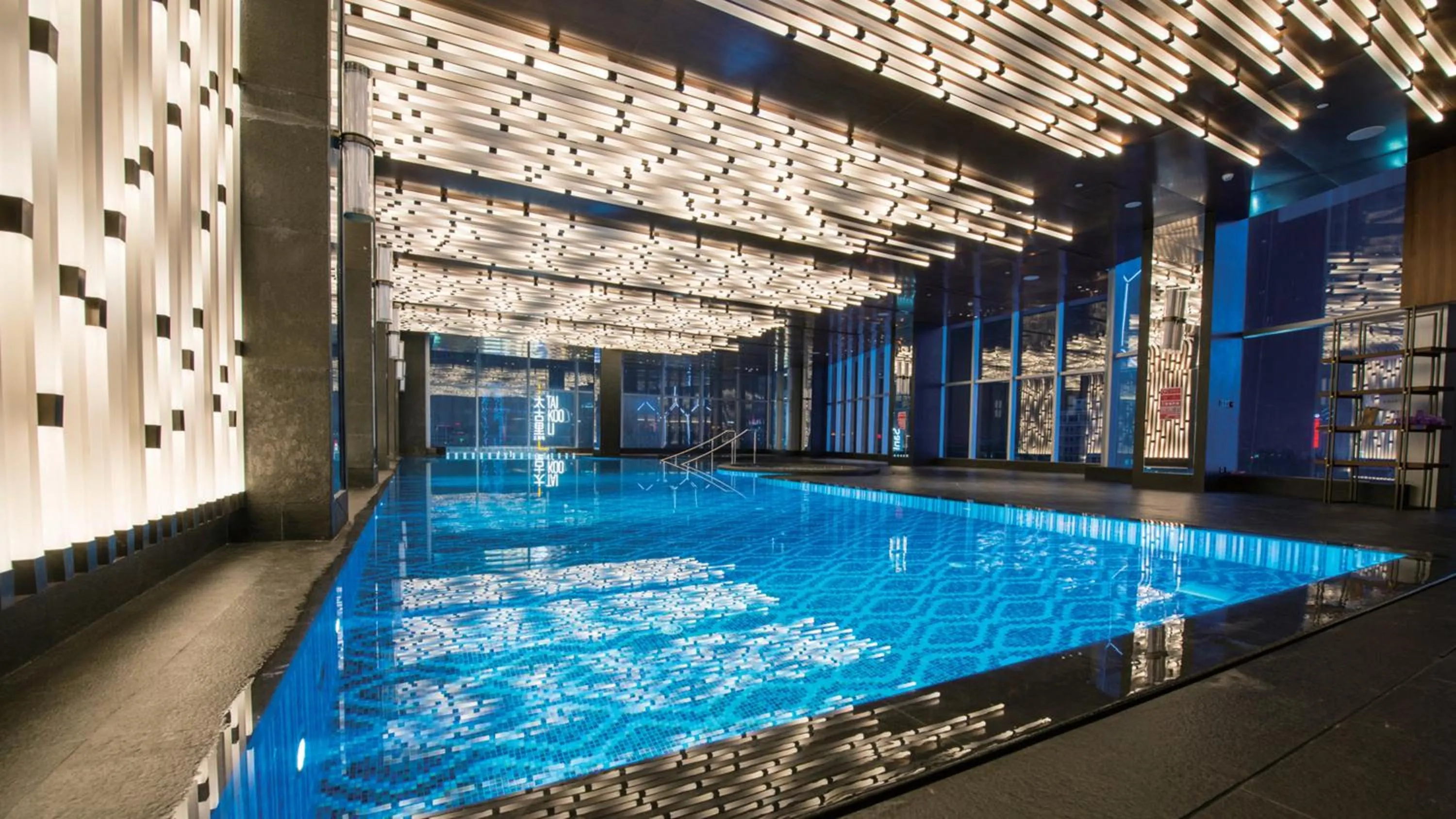 Swimming pool in InterContinental Beijing Sanlitun by IHG