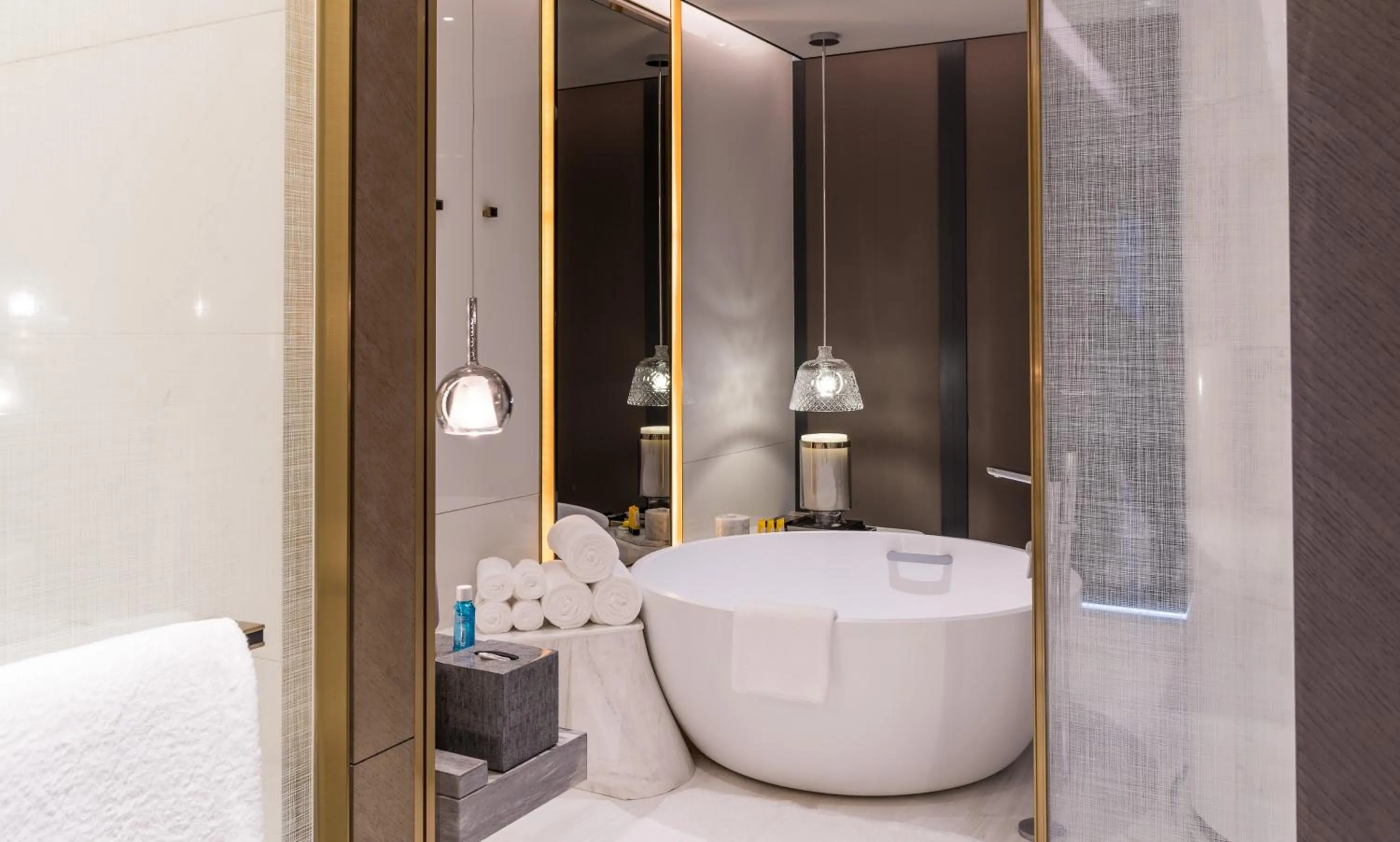 Bathroom in InterContinental Beijing Sanlitun by IHG