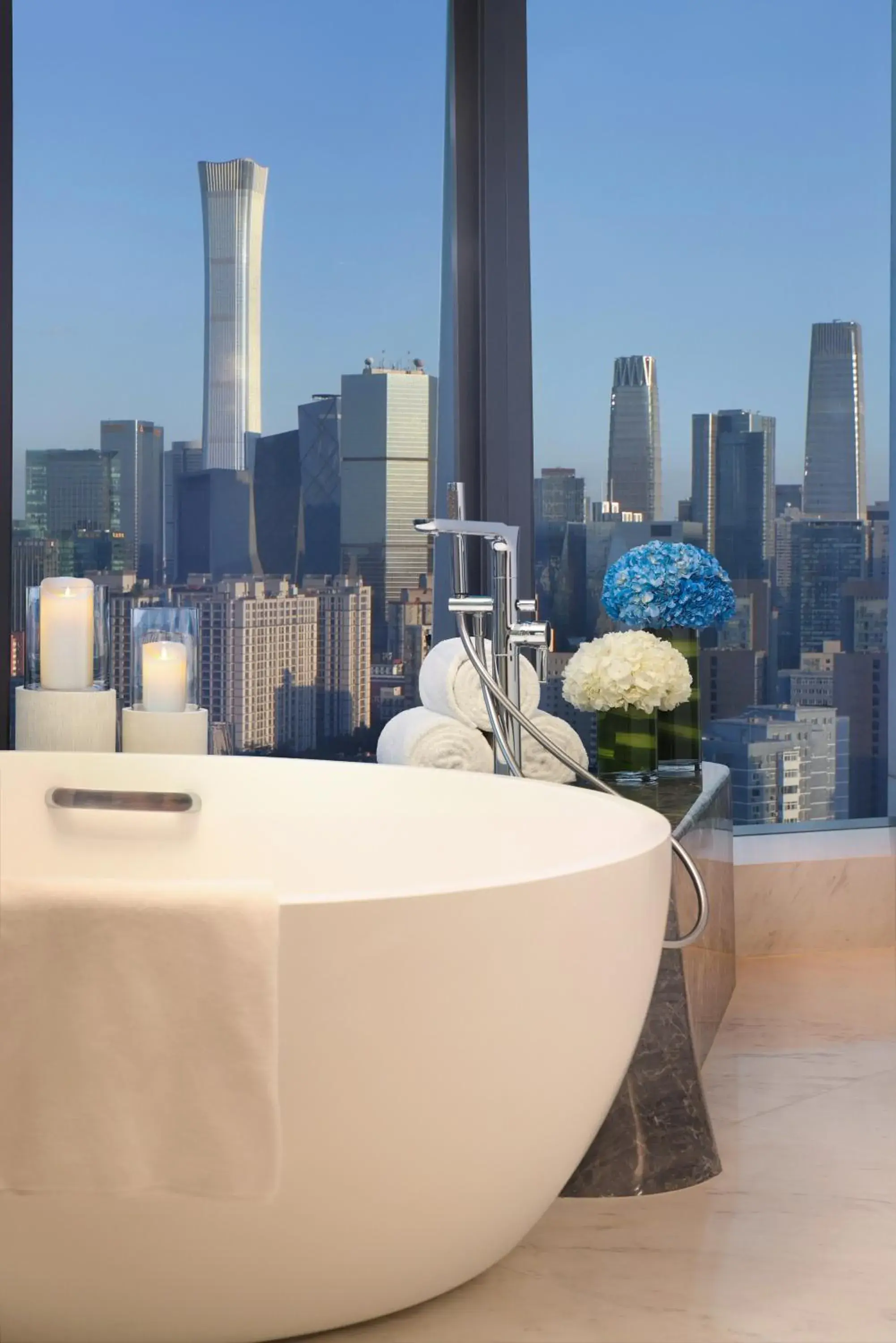 City view in InterContinental Beijing Sanlitun by IHG City view in InterContinental Beijing Sanlitun by IHG