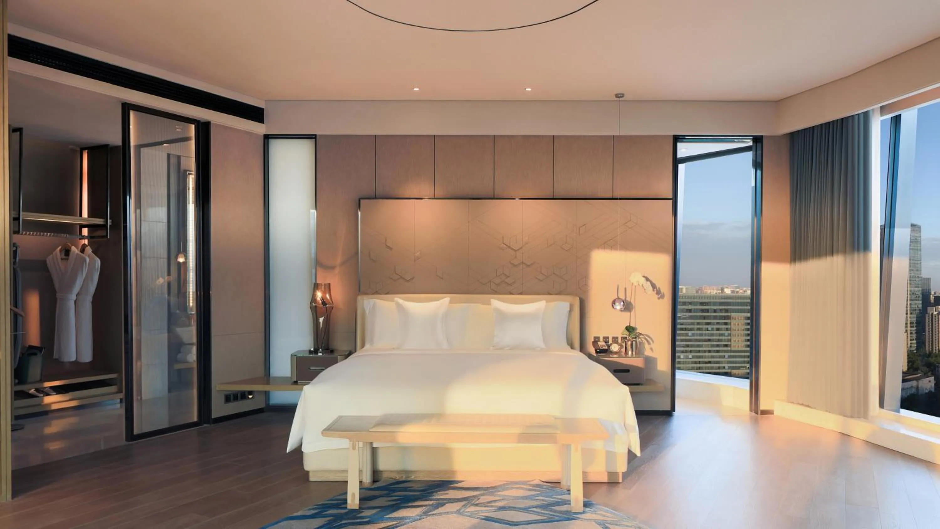 Bedroom, Bed in InterContinental Beijing Sanlitun by IHG