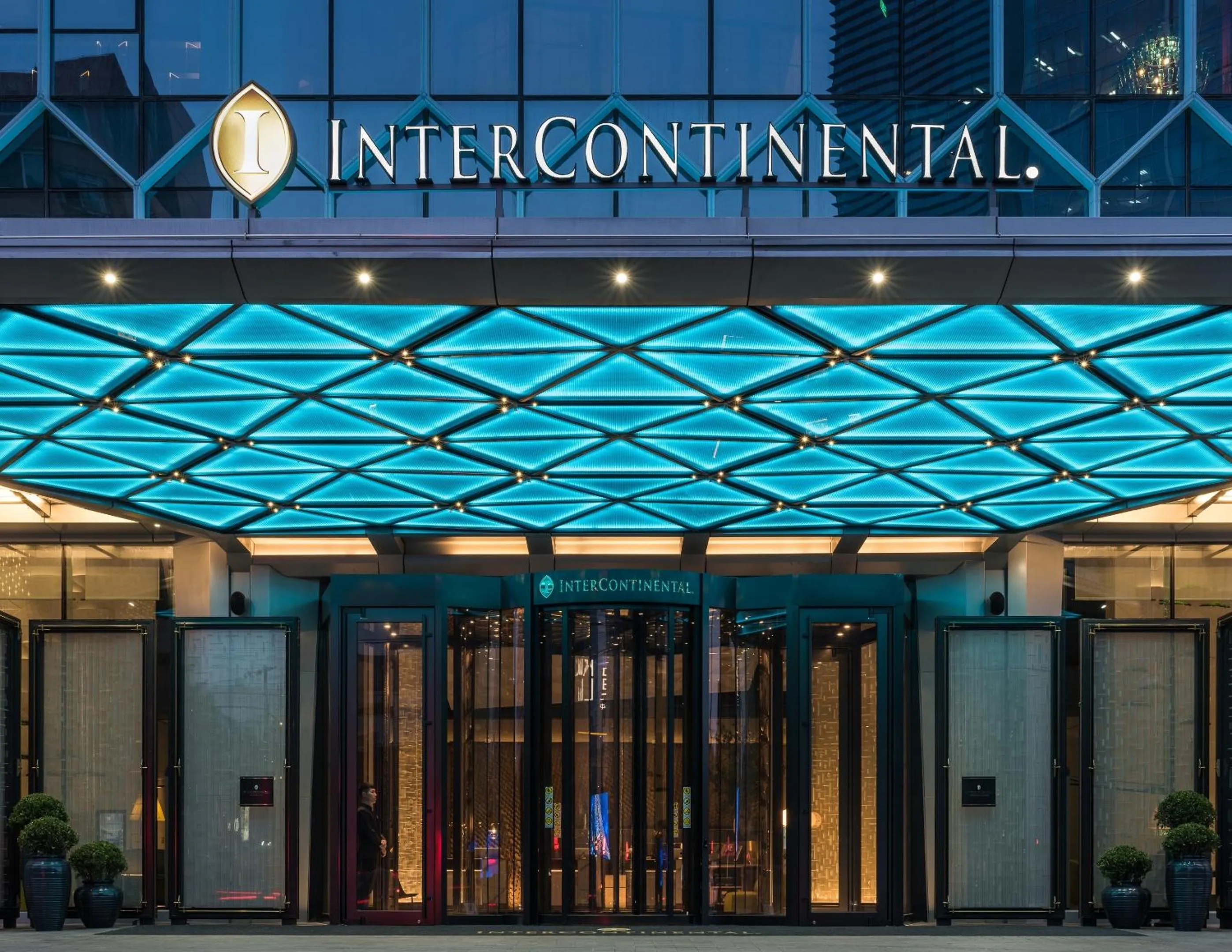 Property building in InterContinental Beijing Sanlitun by IHG