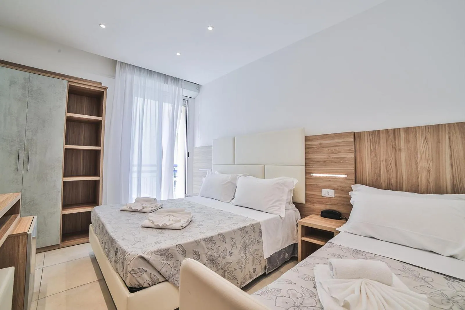 Bed in Hotel Ambasciatori