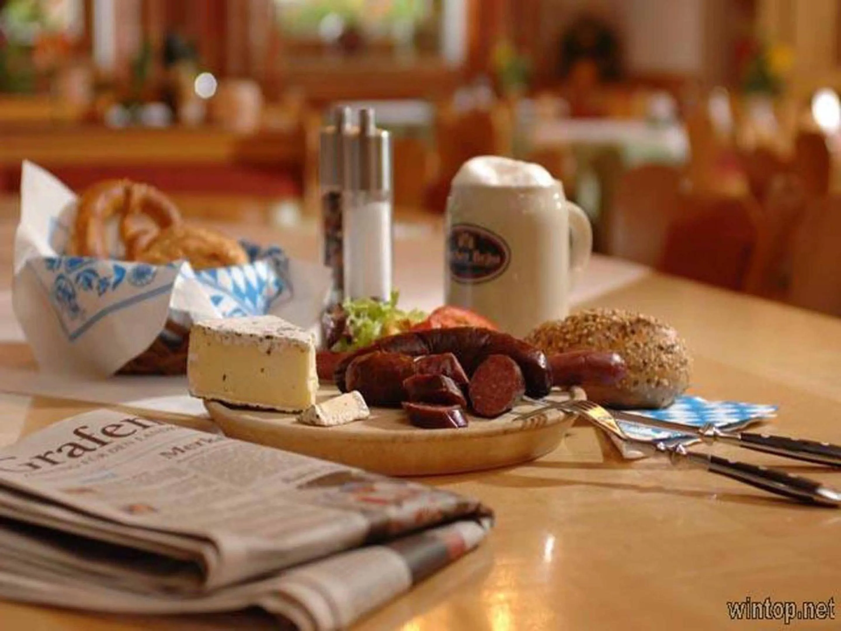 Food and drinks in Landhotel Kleblmühle