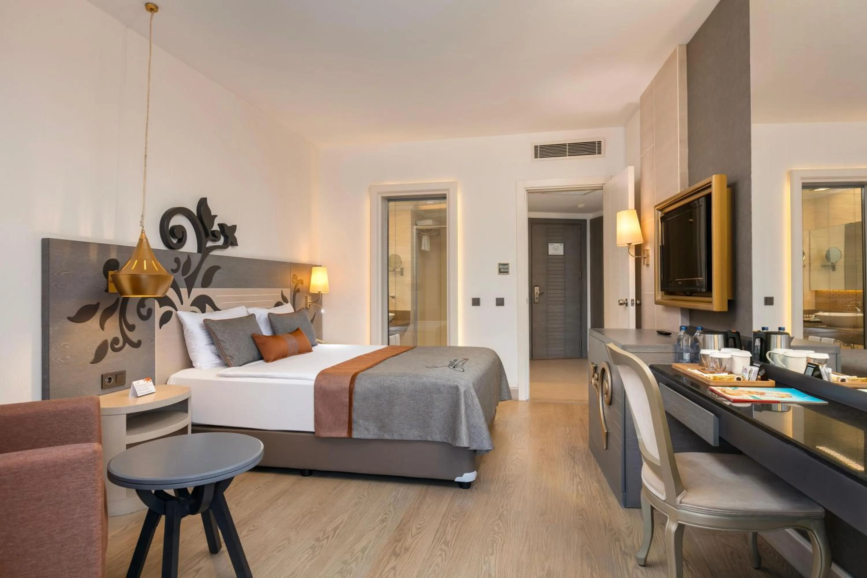 Photo of the whole room, Bed in Kirman Belazur Resort & Spa